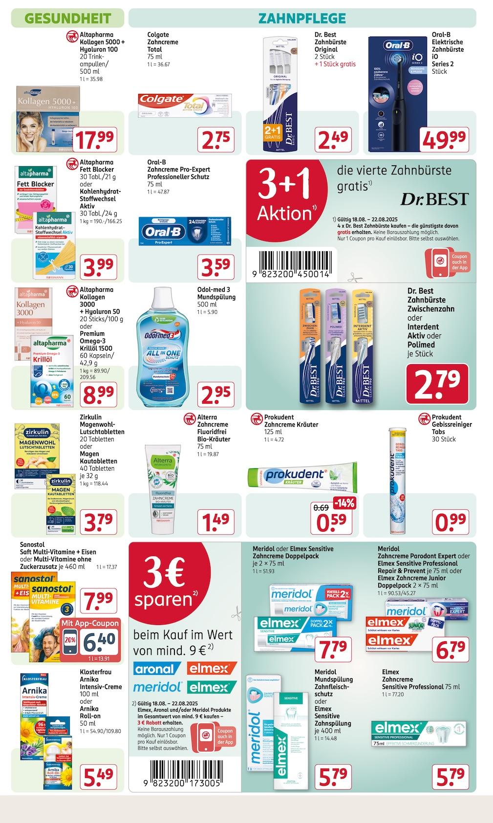 Rossmann Aktueller Prospekt ab Montag Seite 10