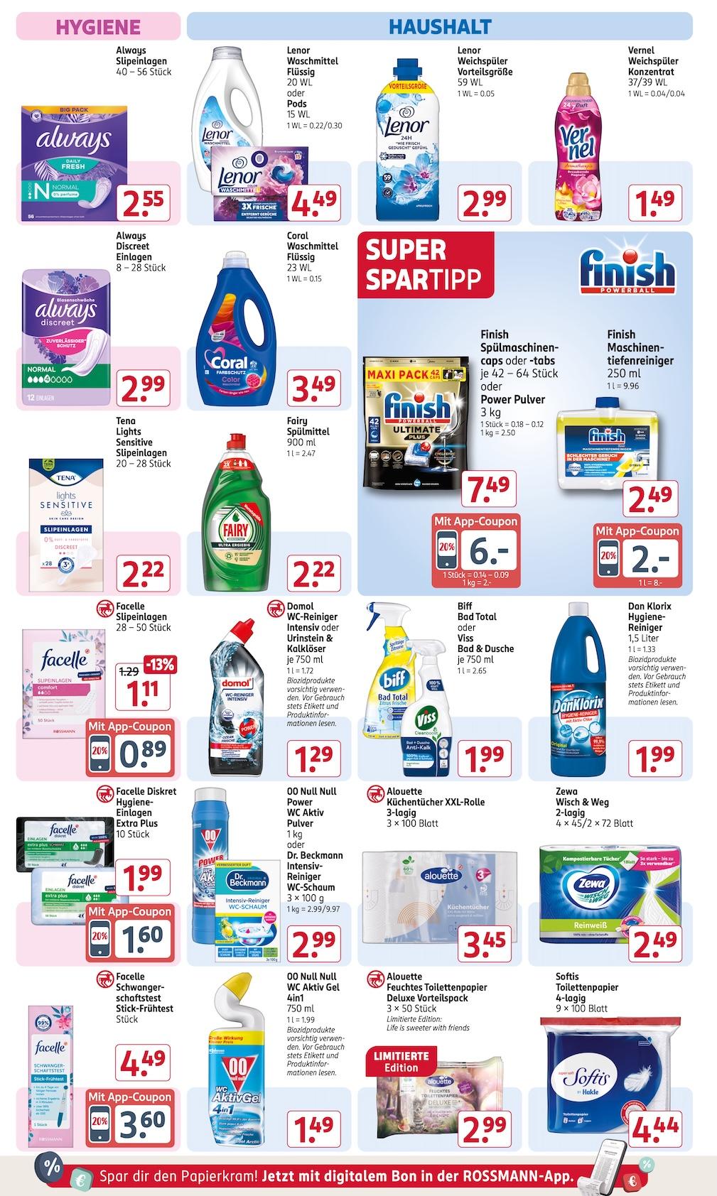Rossmann Aktueller Prospekt ab Montag Seite 12
