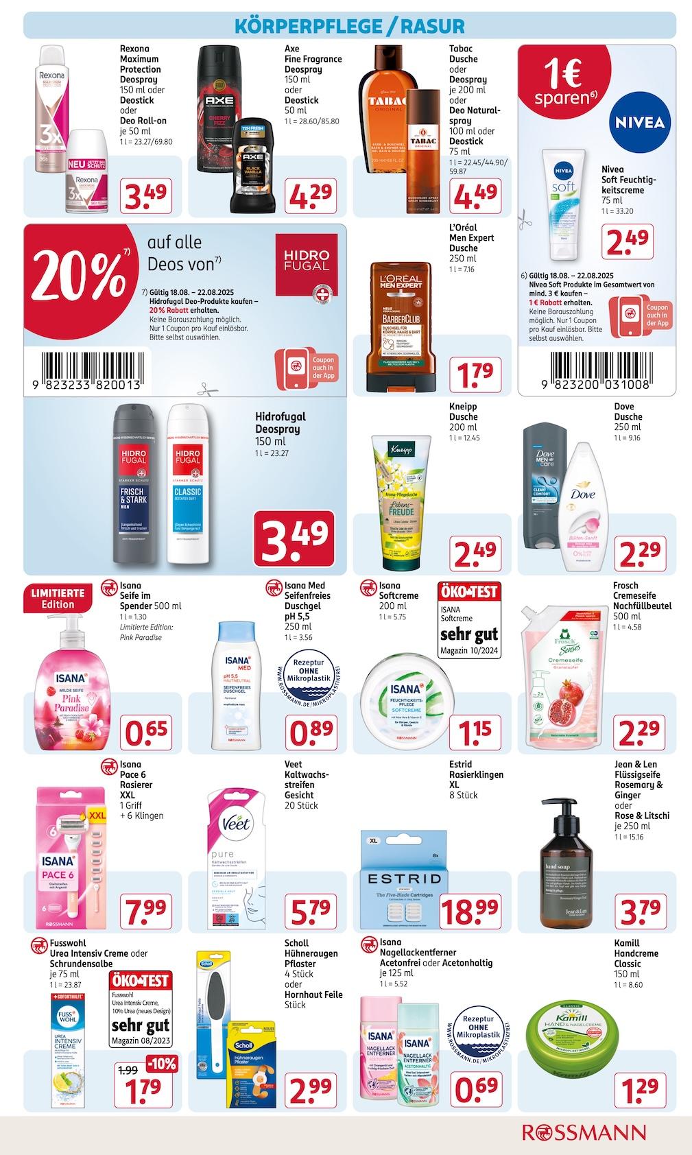 Rossmann Aktueller Prospekt ab Montag Seite 9