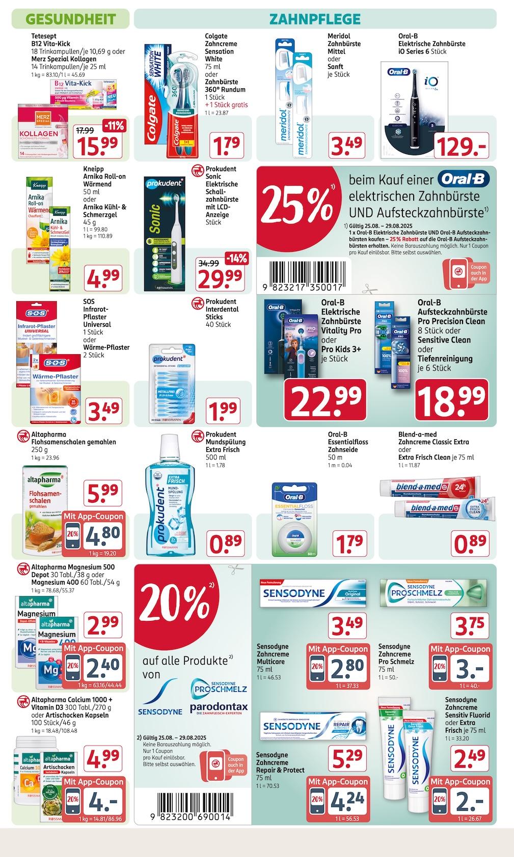 Rossmann Aktueller Prospekt ab Montag Seite 10