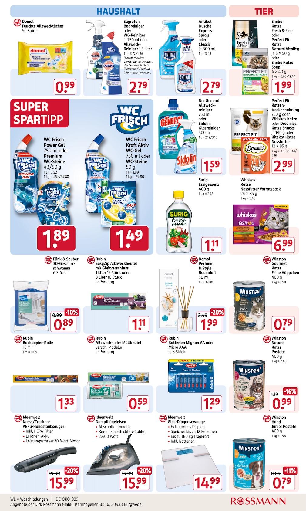 Rossmann Aktueller Prospekt ab Montag Seite 13
