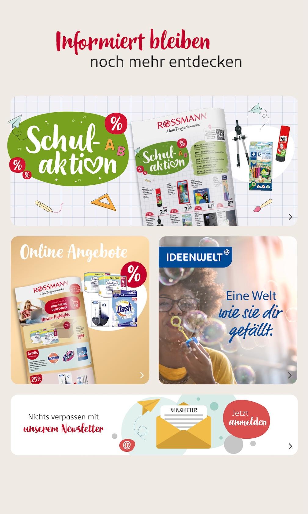 Rossmann Aktueller Prospekt ab Montag Seite 23
