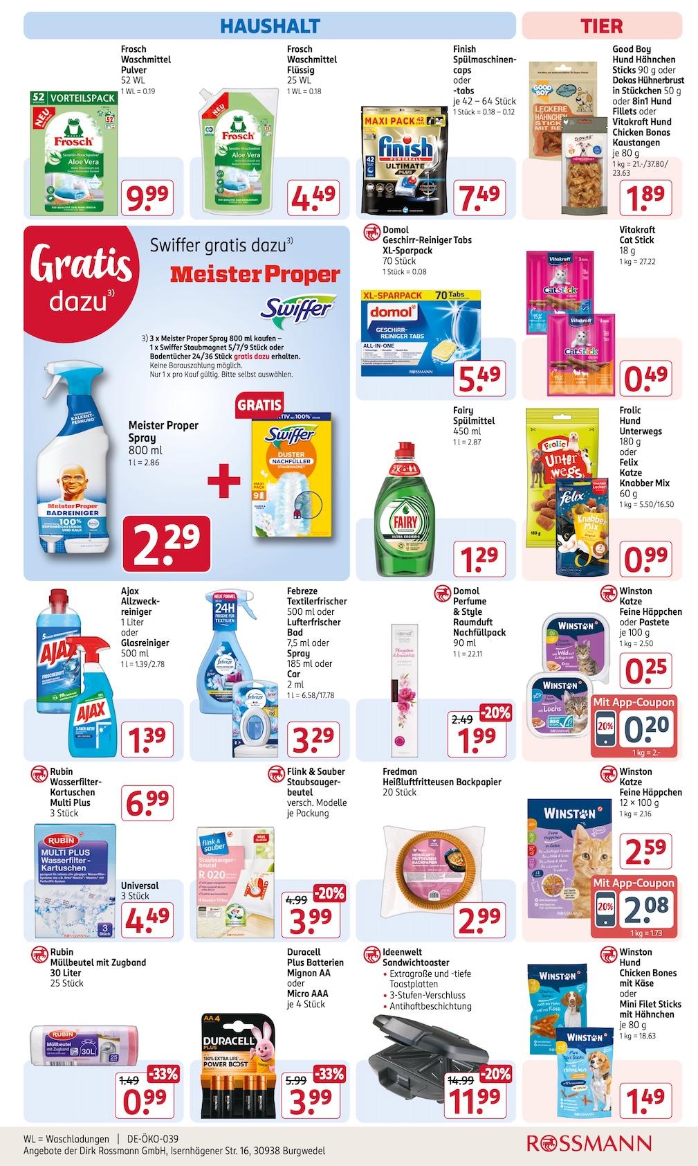 Rossmann Aktueller Prospekt ab Montag Seite 17