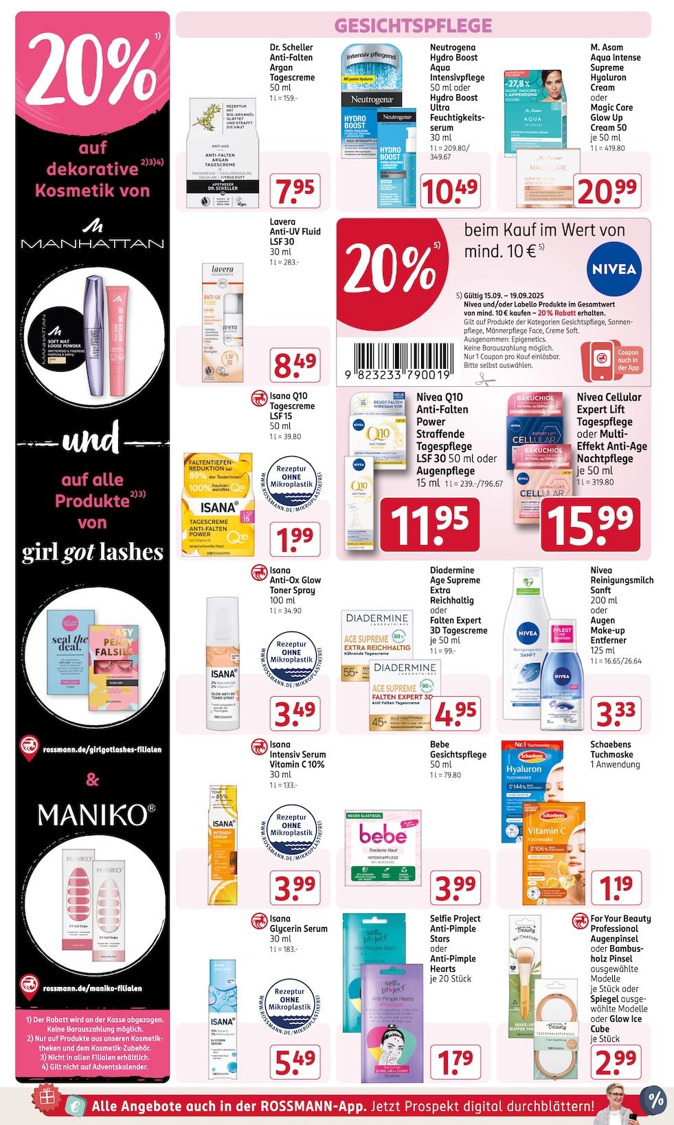 Rossmann Aktueller Prospekt ab Montag Seite 10