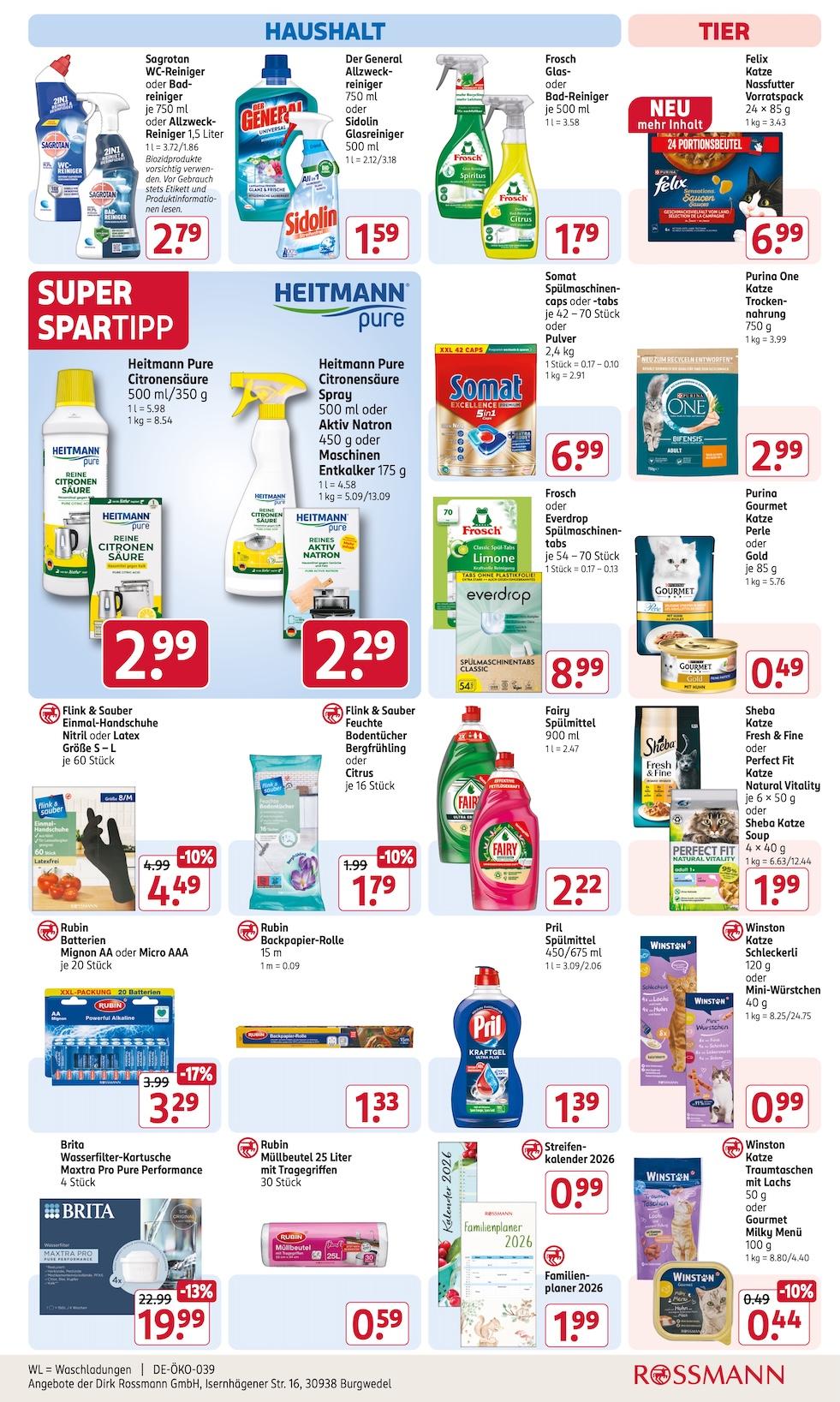 Rossmann Aktueller Prospekt ab Montag Seite 17