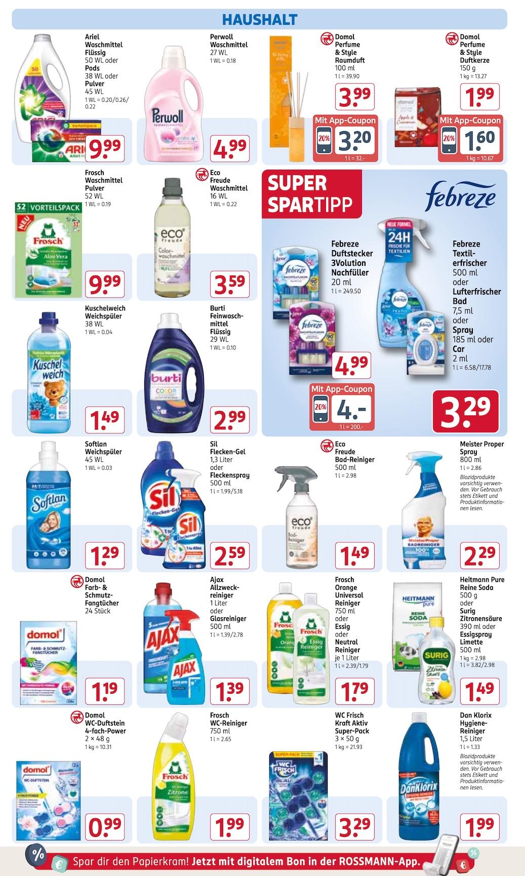 Rossmann Aktueller Prospekt ab Montag Seite 14
