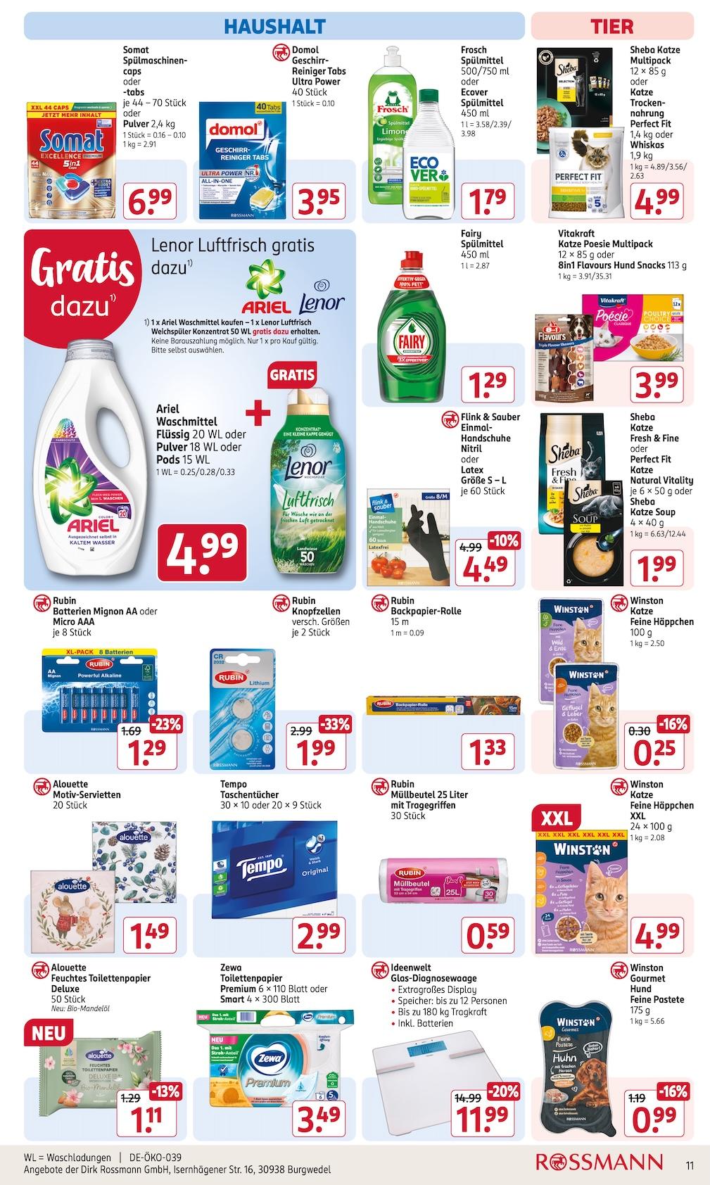 Rossmann Aktueller Prospekt ab Montag Seite 17