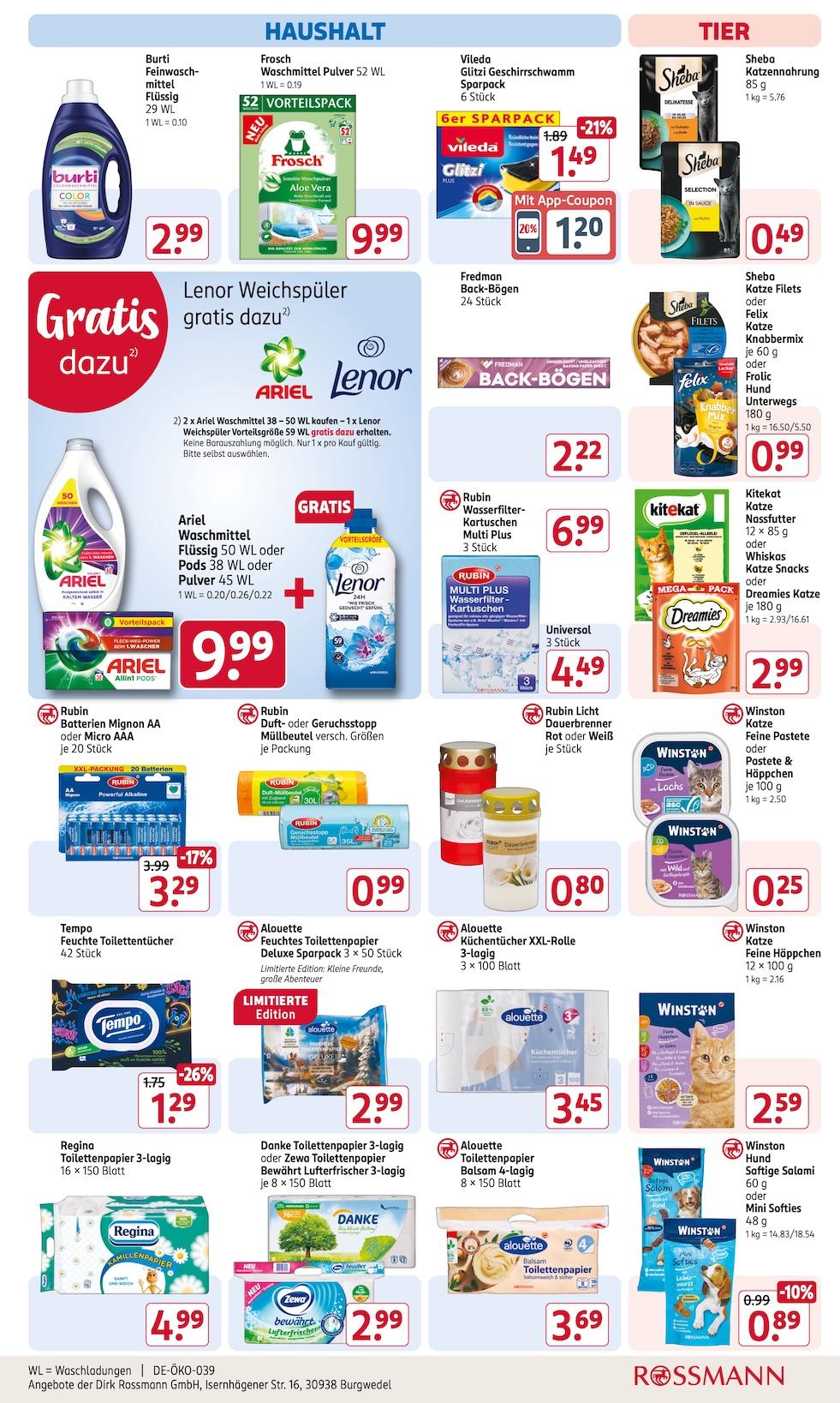 Rossmann Aktueller Prospekt ab Montag Seite 15