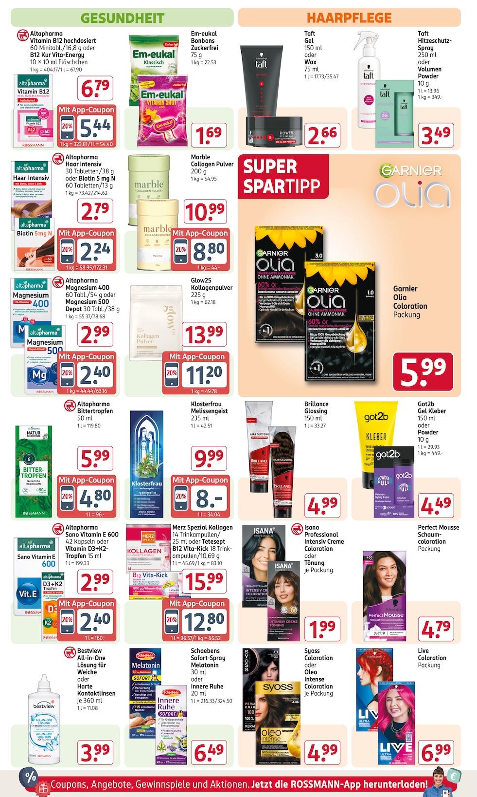 Rossmann Aktueller Prospekt ab Montag Seite 8