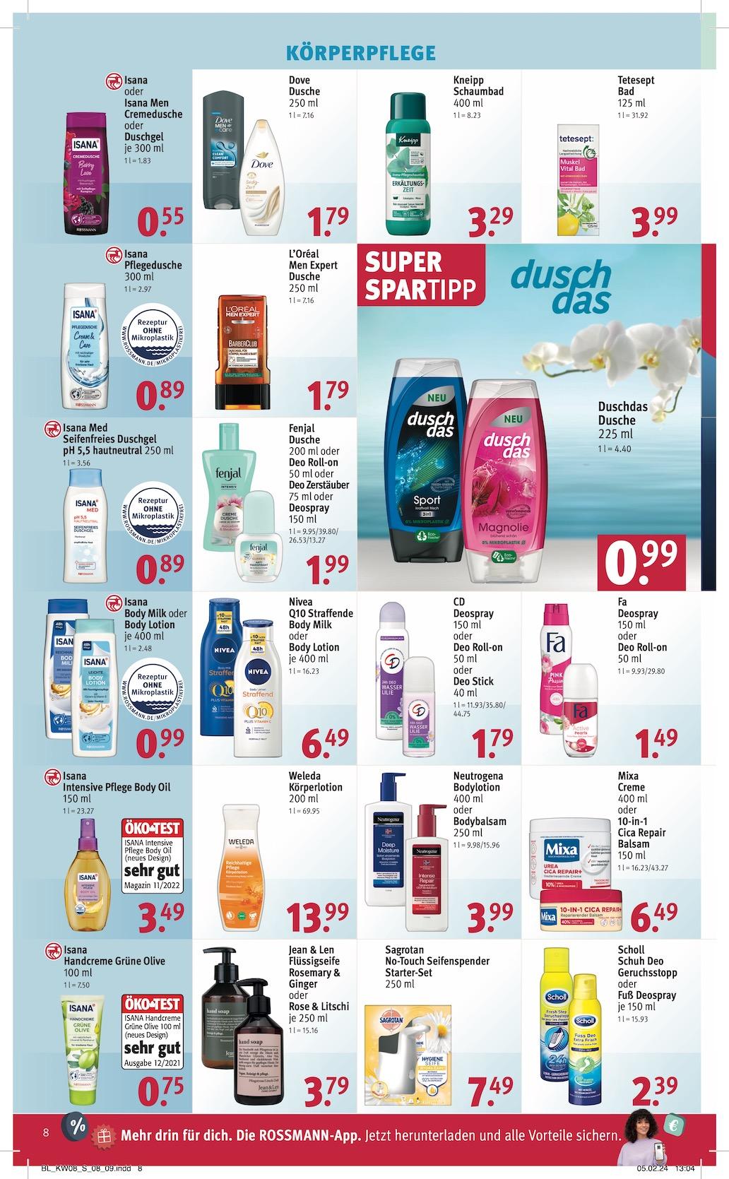 Rossmann Aktueller Prospekt ab Montag Seite 8