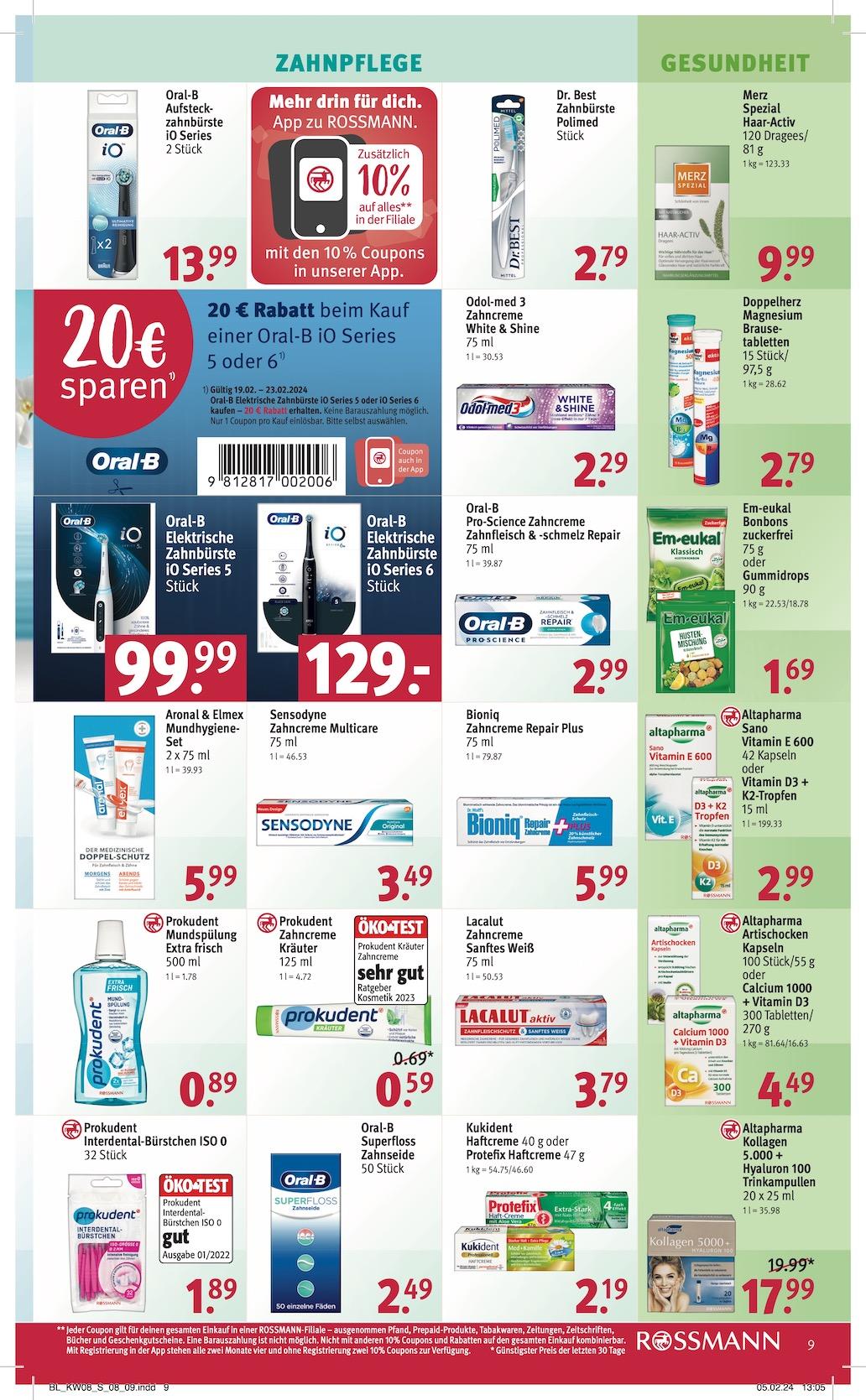 Rossmann Aktueller Prospekt ab Montag Seite 9
