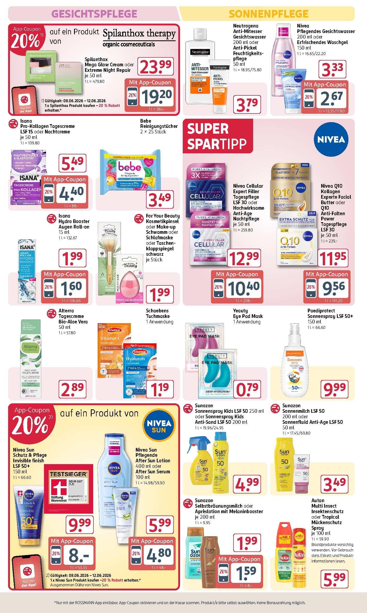 Rossmann Aktueller Prospekt ab Montag Seite 10