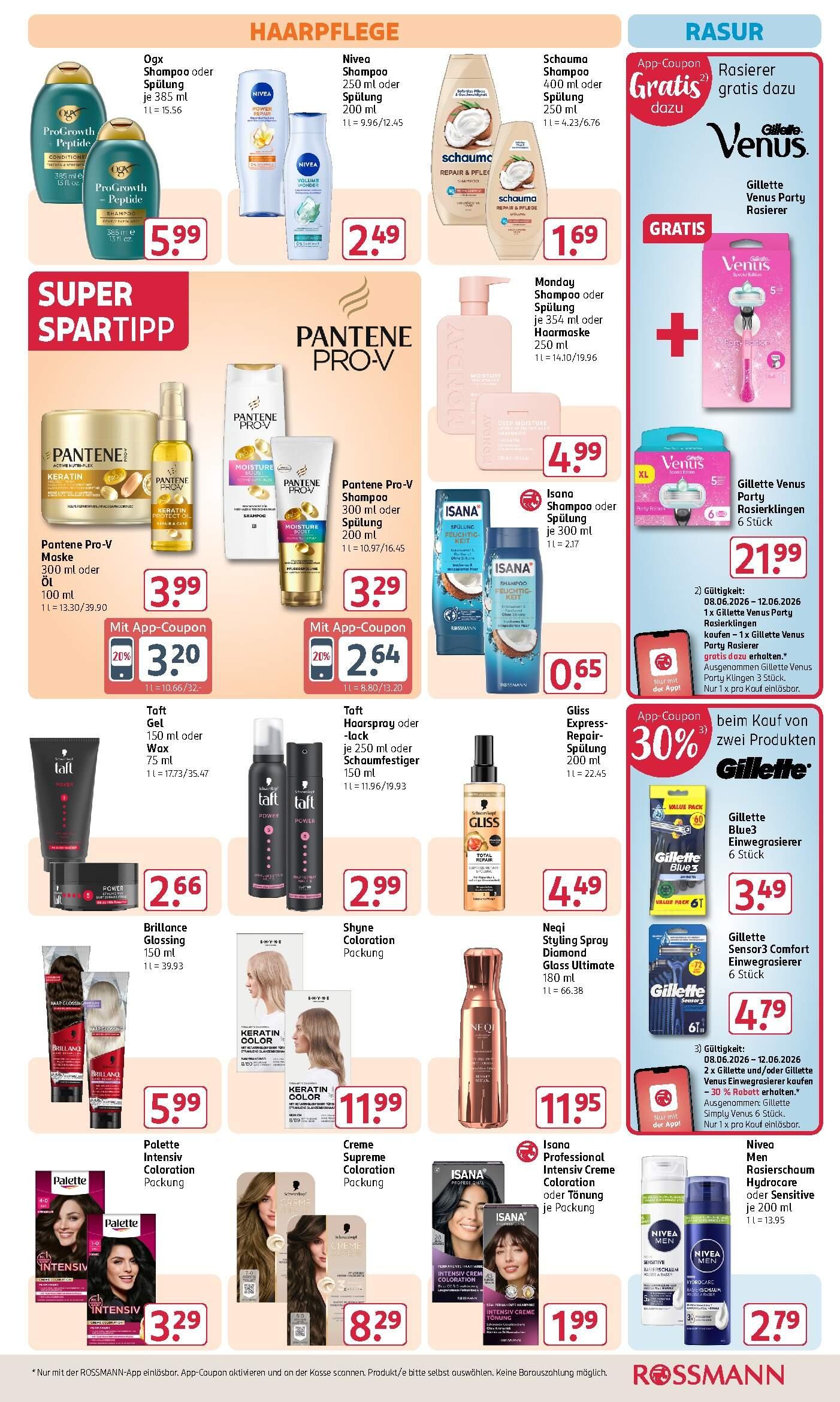 Rossmann Aktueller Prospekt ab Montag Seite 8