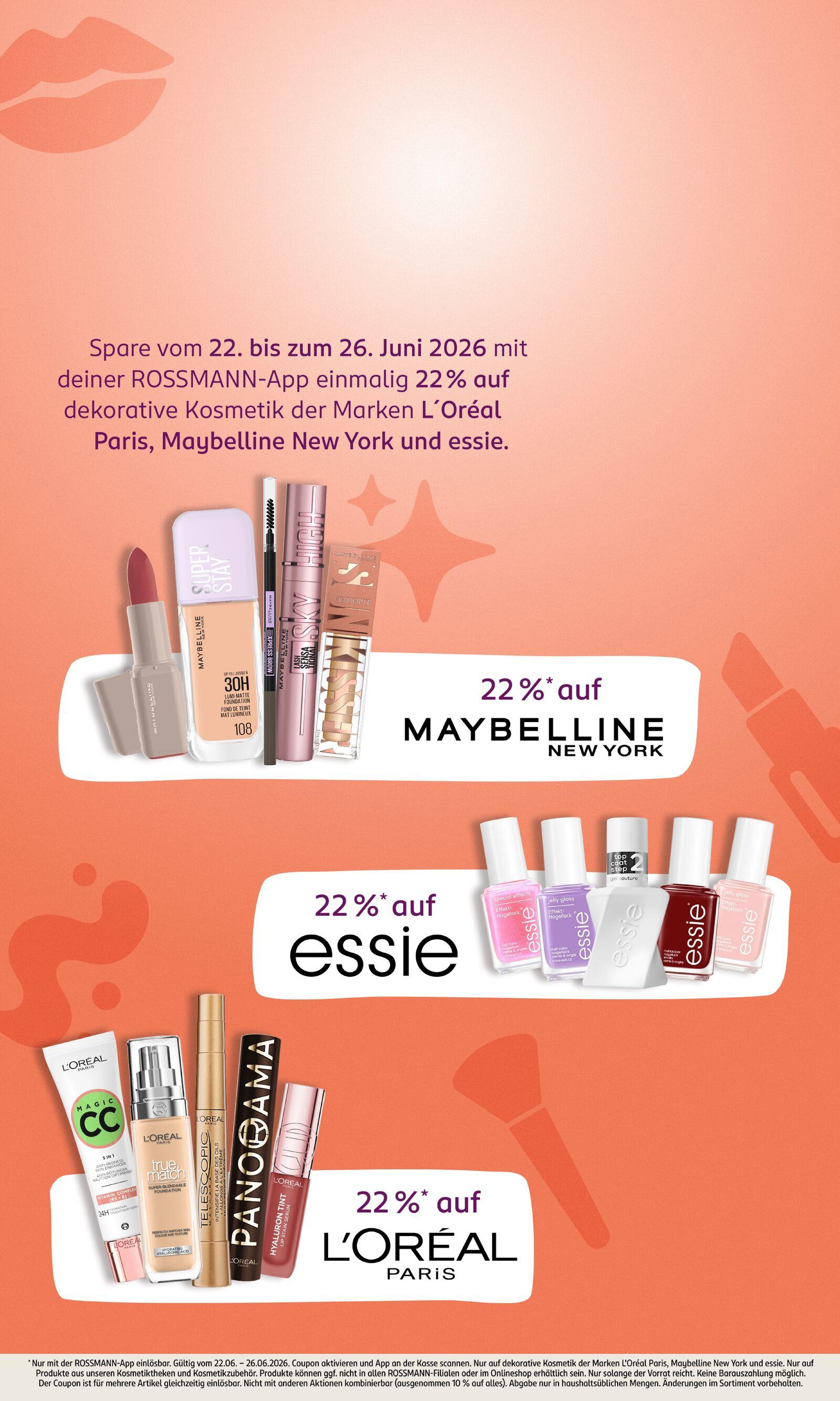 Rossmann Aktueller Prospekt ab Montag Seite 19