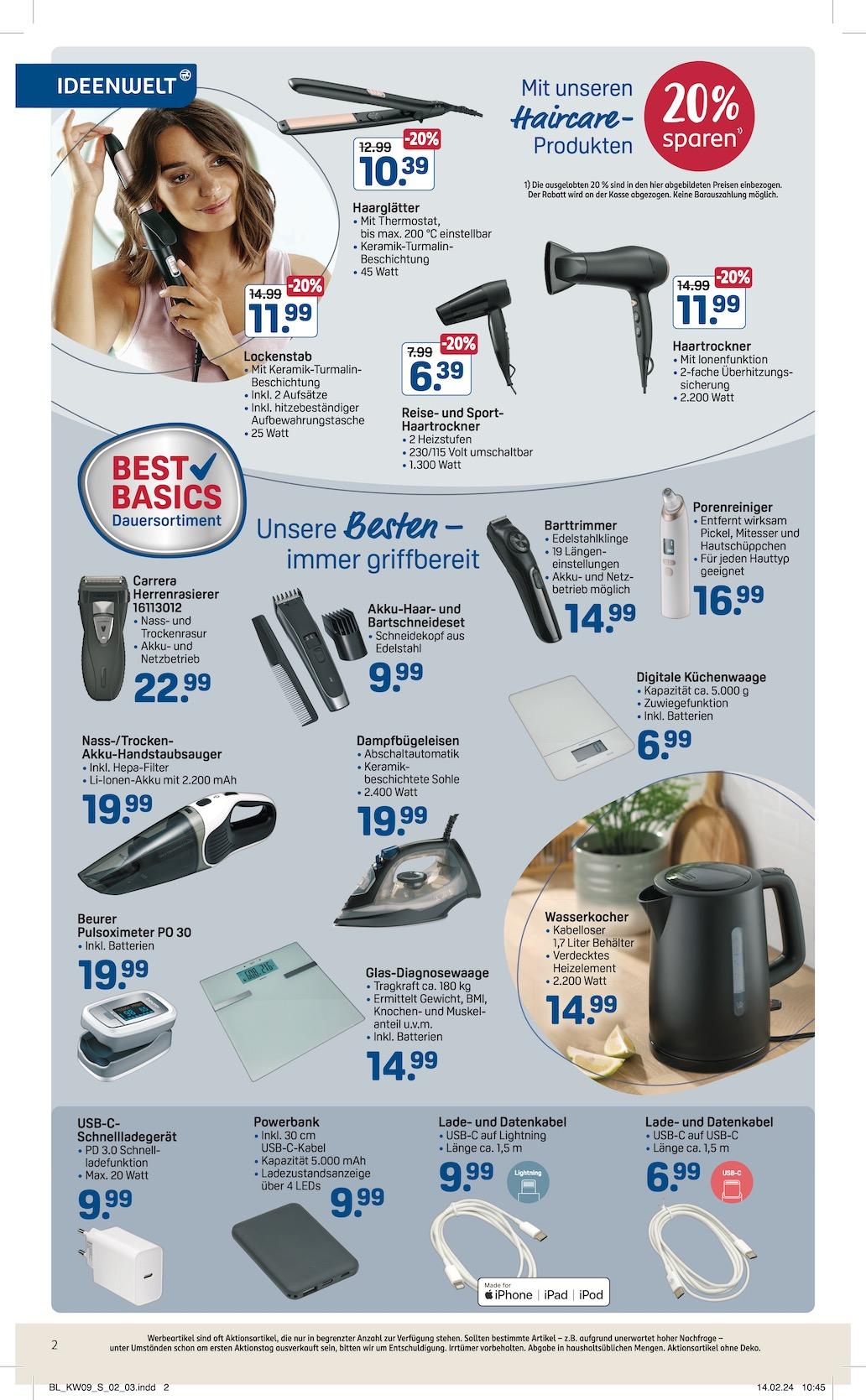 Rossmann Aktueller Prospekt ab Montag Seite 2