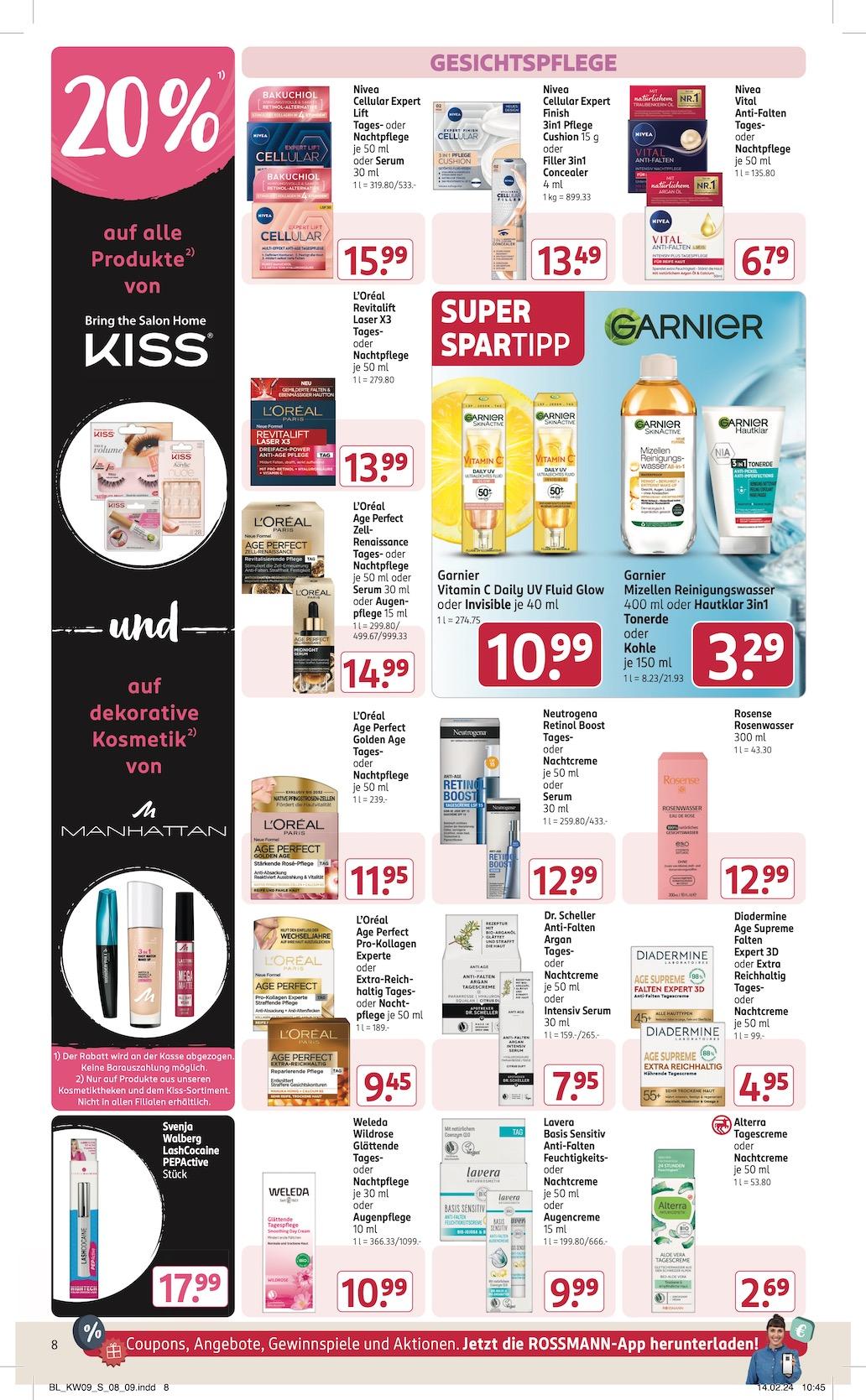 Rossmann Aktueller Prospekt ab Montag Seite 8