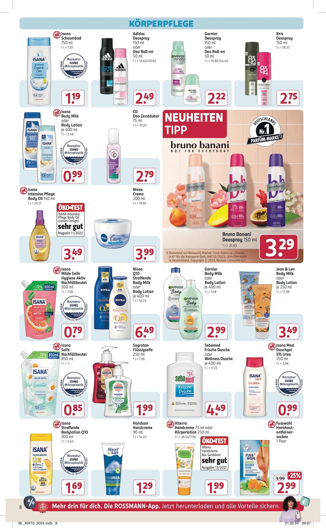 Rossmann Aktueller Prospekt ab Montag Seite 10