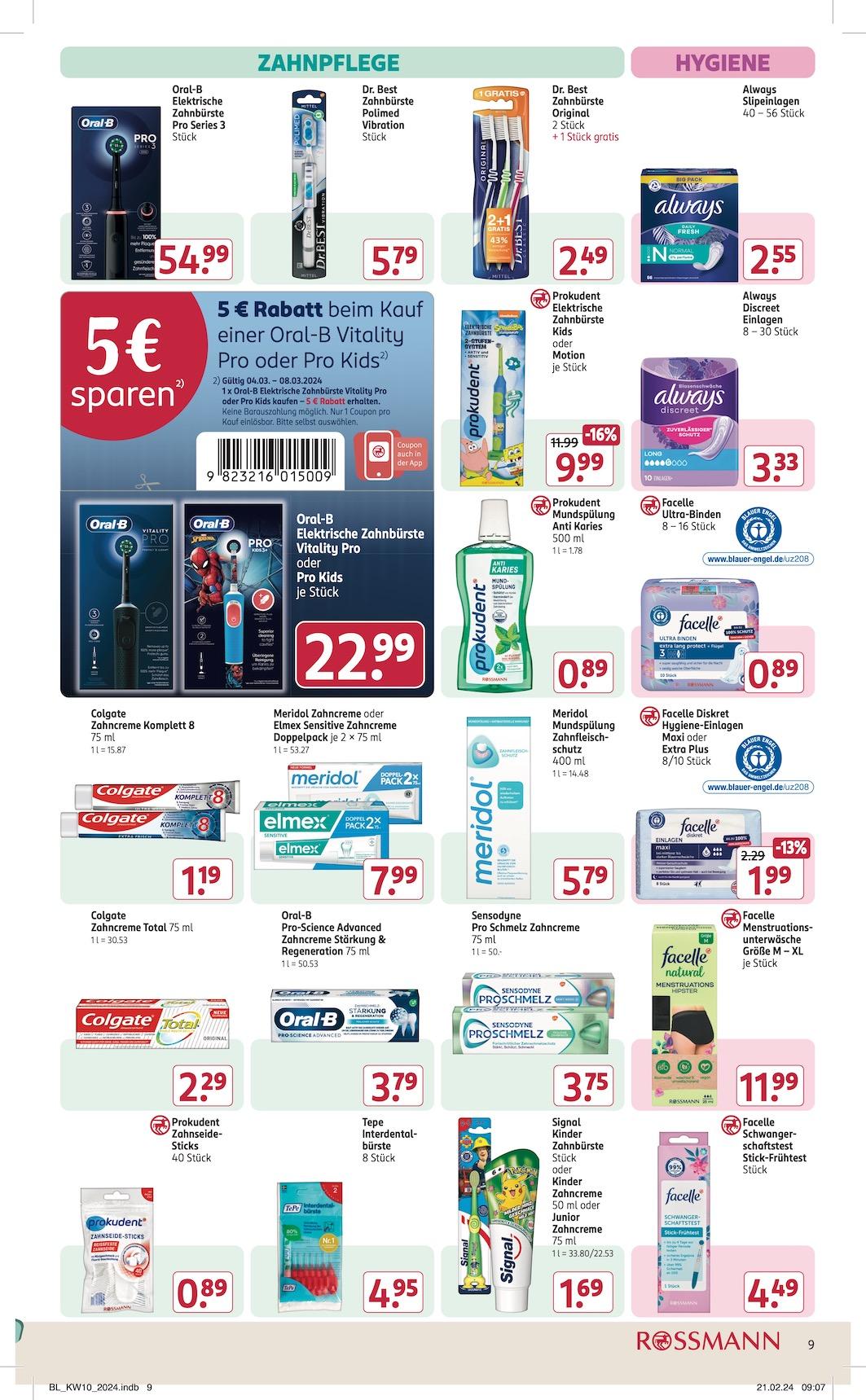 Rossmann Aktueller Prospekt ab Montag Seite 11
