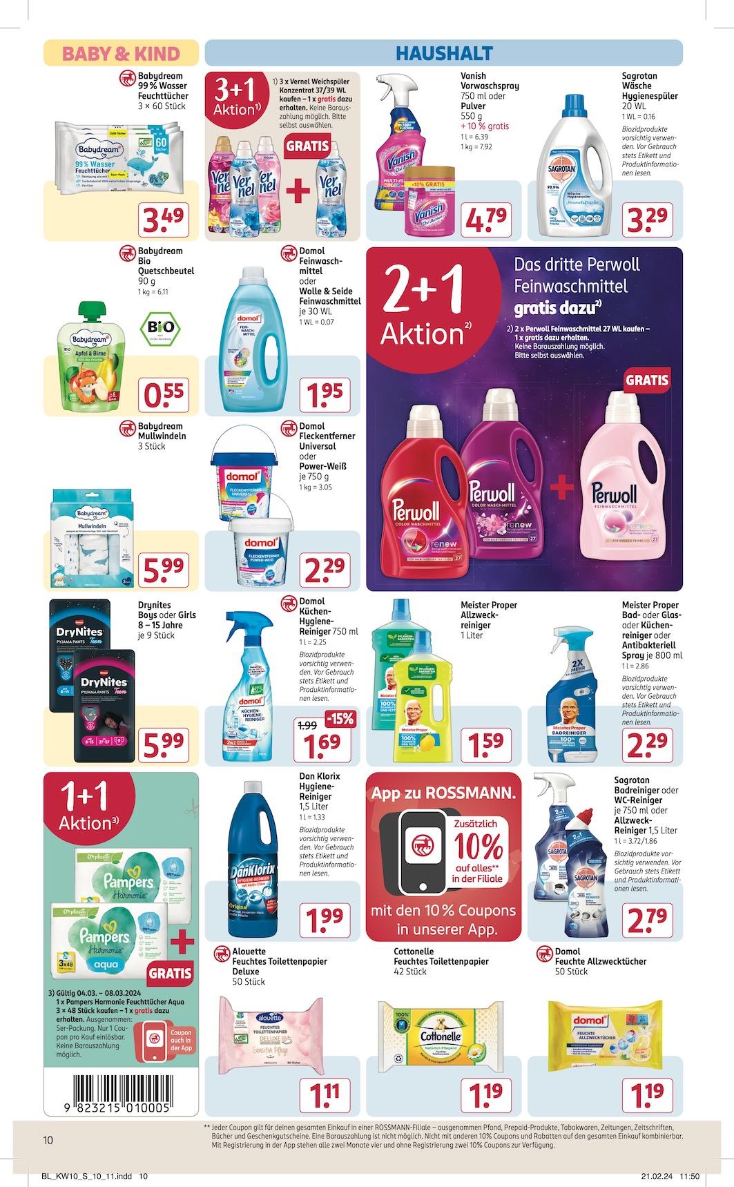 Rossmann Aktueller Prospekt ab Montag Seite 12