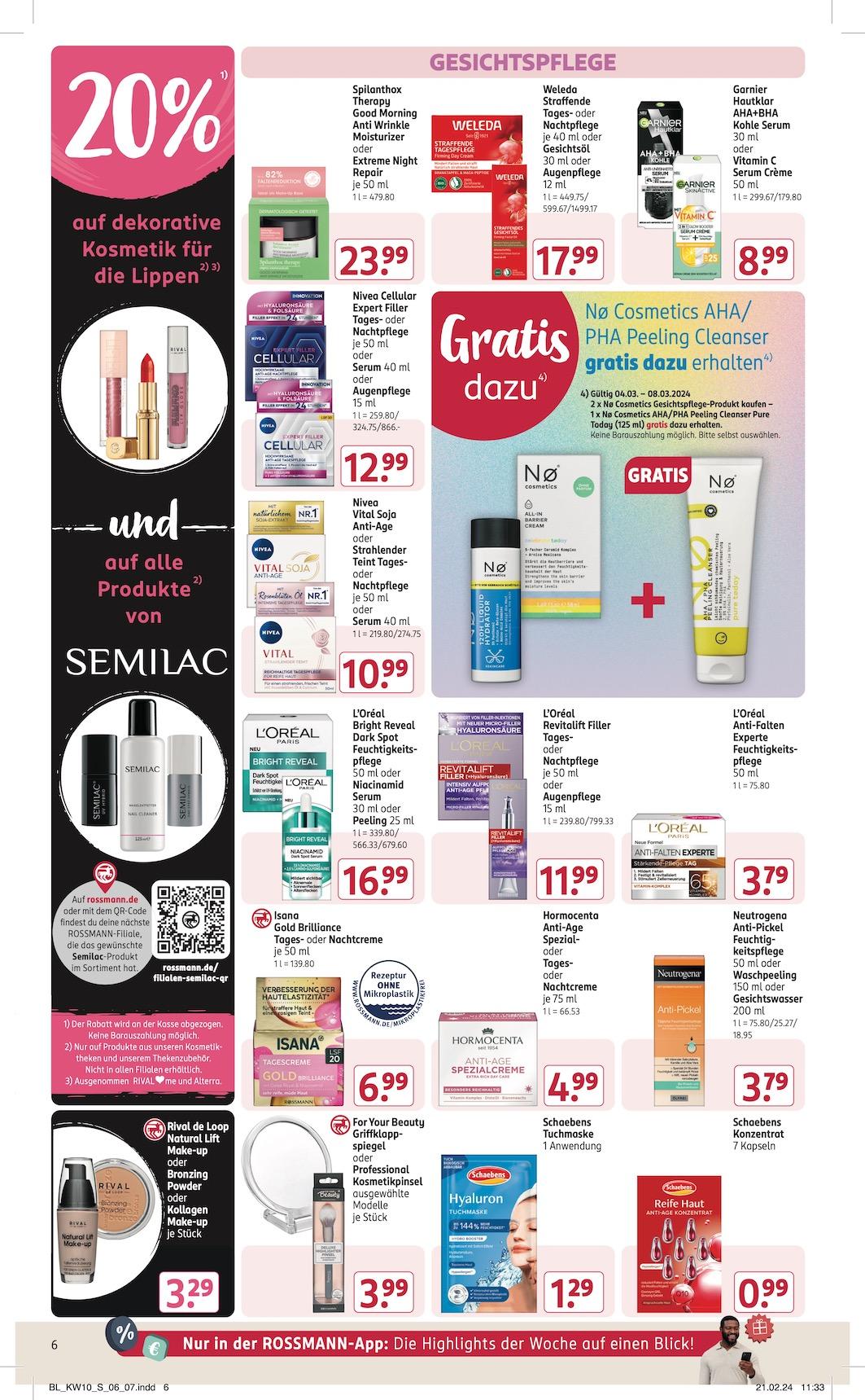 Rossmann Aktueller Prospekt ab Montag Seite 8