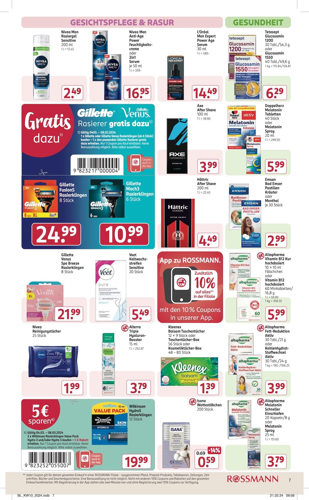 Rossmann Aktueller Prospekt ab Montag Seite 9