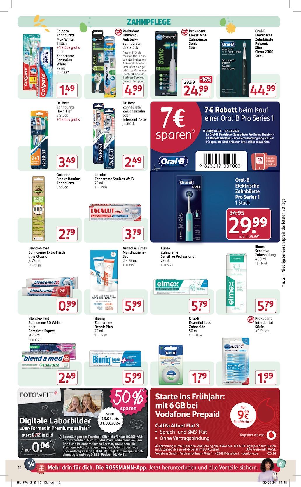 Rossmann Aktueller Prospekt ab Montag Seite 12