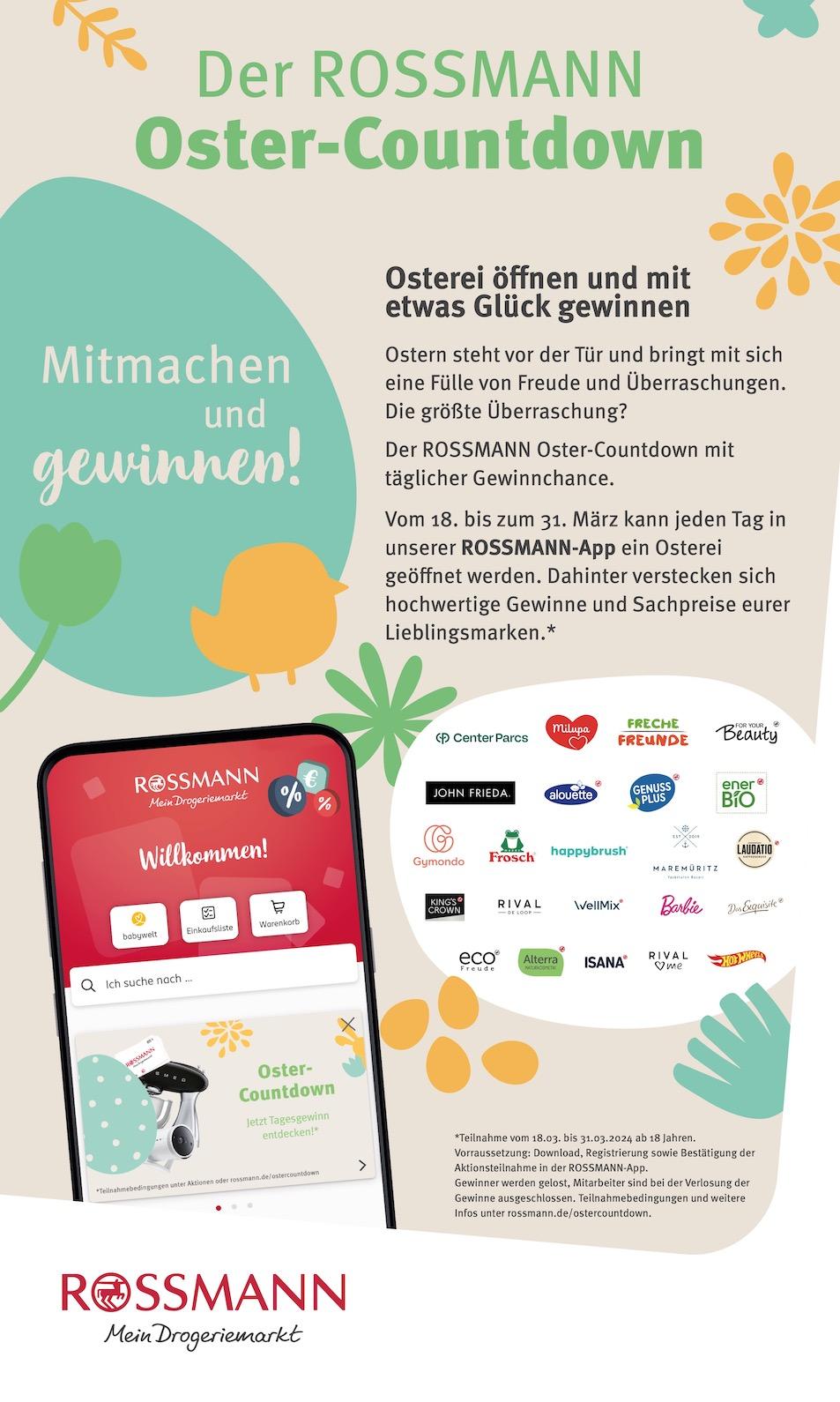 Rossmann Aktueller Prospekt ab Montag Seite 19