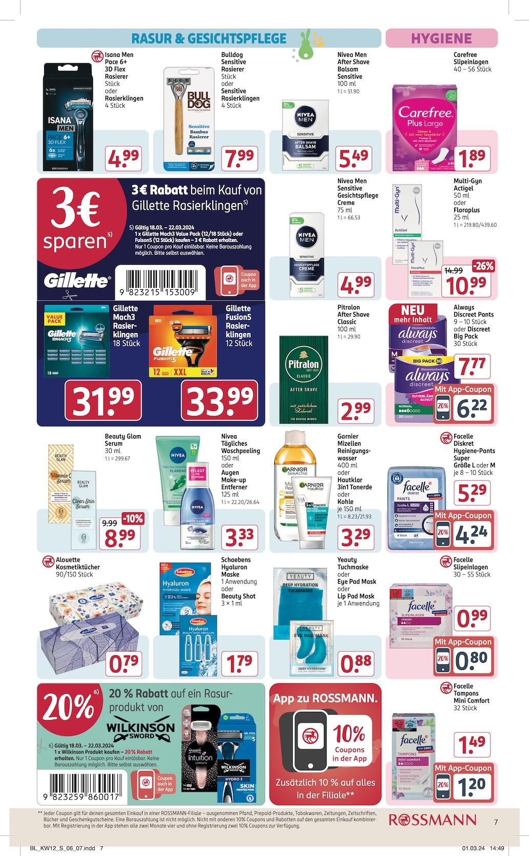 Rossmann Aktueller Prospekt ab Montag Seite 7