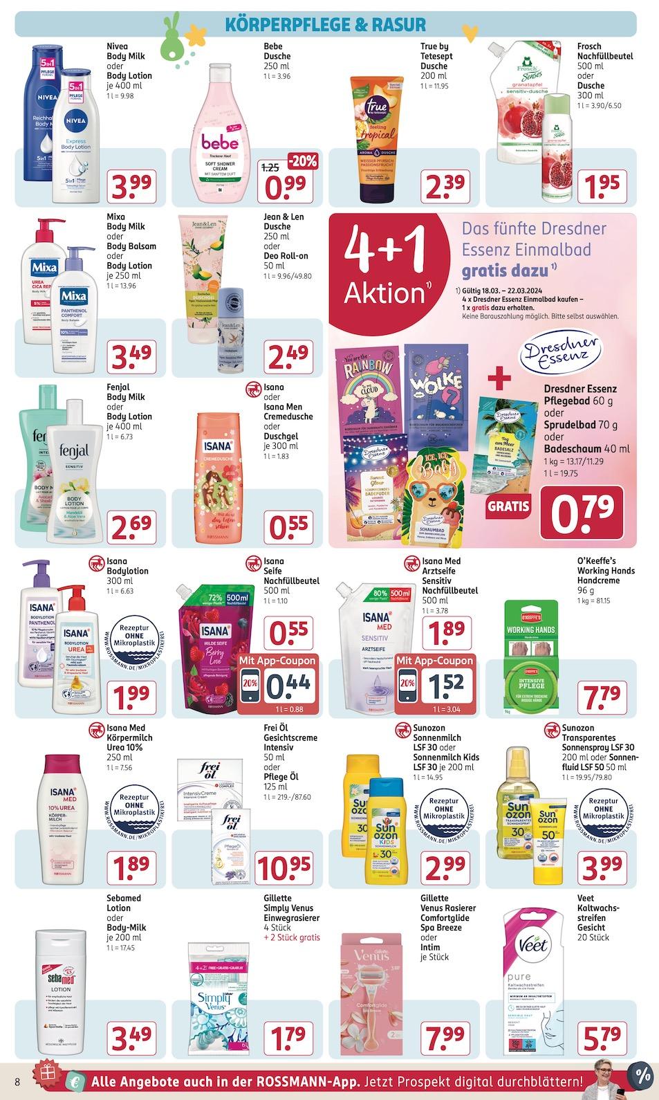 Rossmann Aktueller Prospekt ab Montag Seite 8