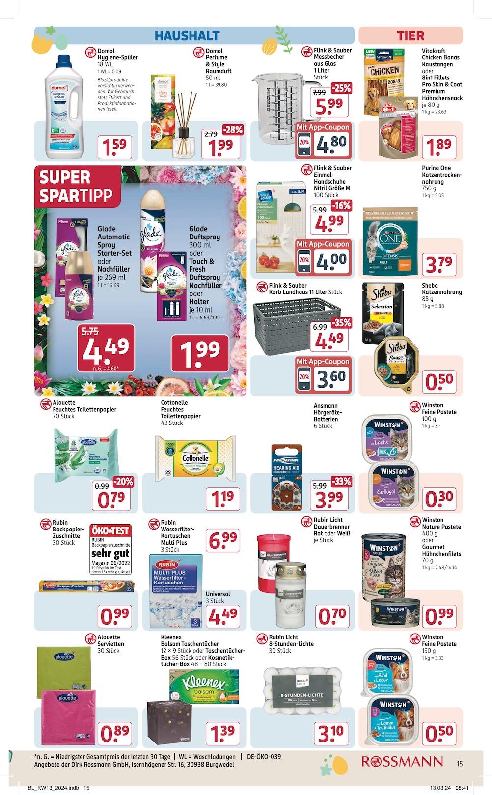 Rossmann Aktueller Prospekt ab Montag Seite 15
