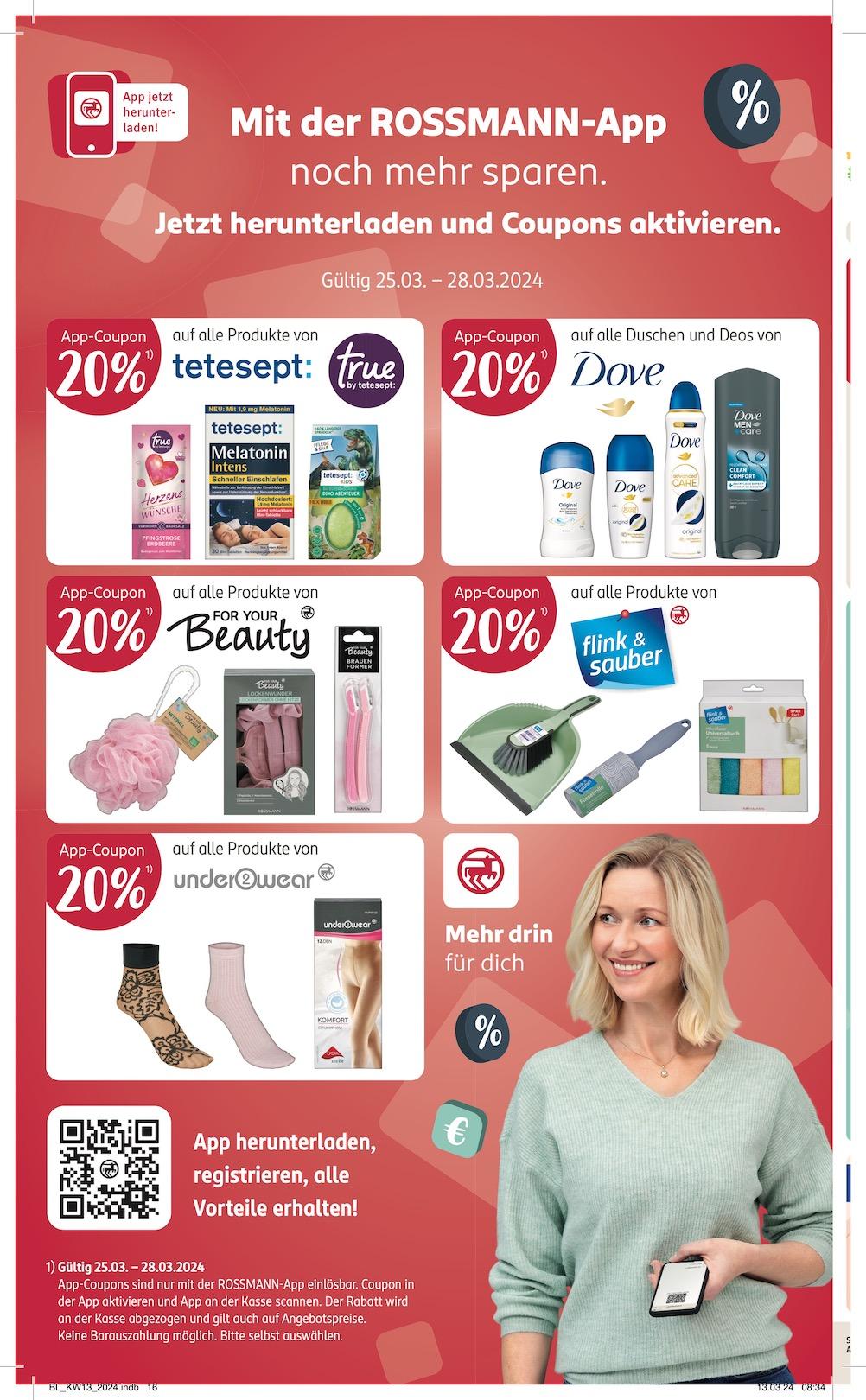 Rossmann Aktueller Prospekt ab Montag Seite 16