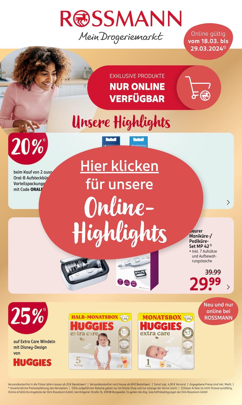 Rossmann Aktueller Prospekt ab Montag Seite 21