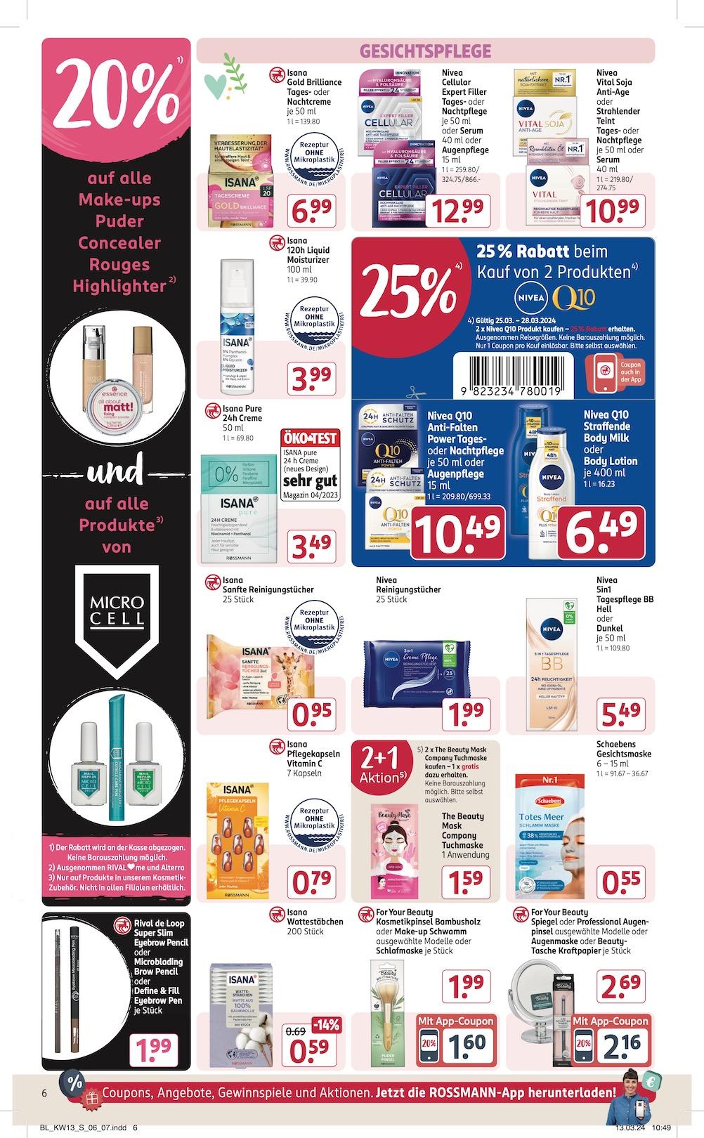 Rossmann Aktueller Prospekt ab Montag Seite 6