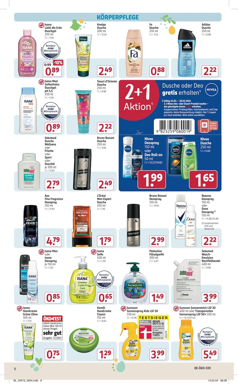 Rossmann Aktueller Prospekt ab Montag Seite 8
