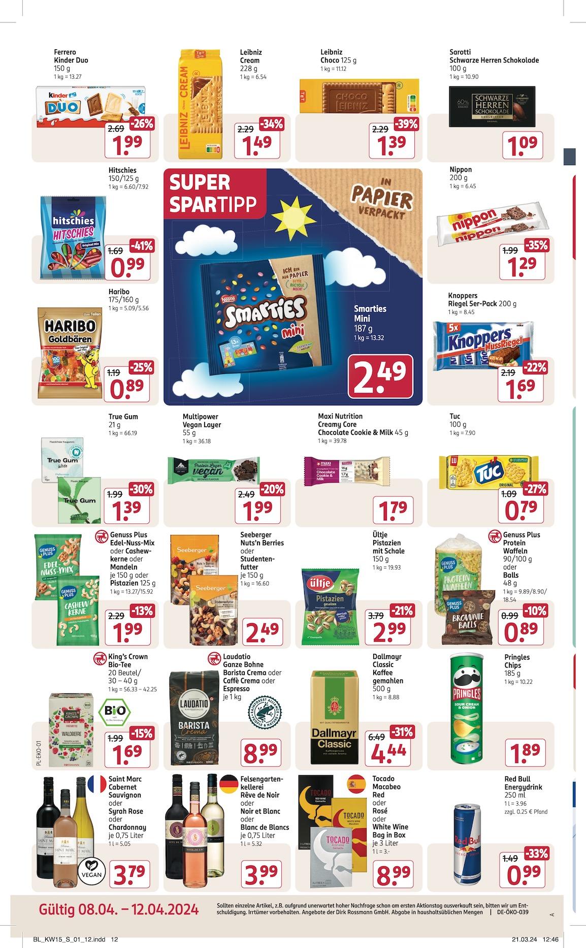 Rossmann Aktueller Prospekt ab Montag Seite 12