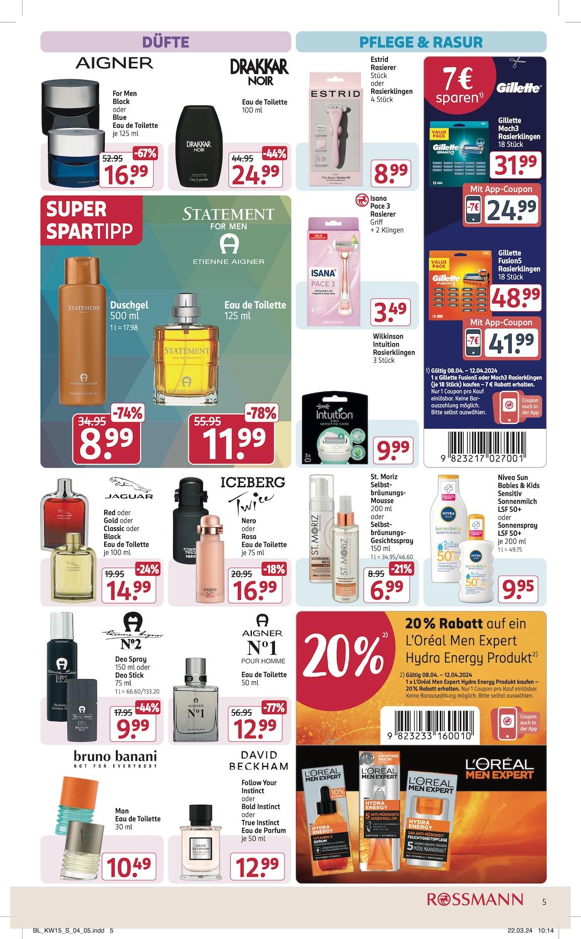 Rossmann Aktueller Prospekt ab Montag Seite 5