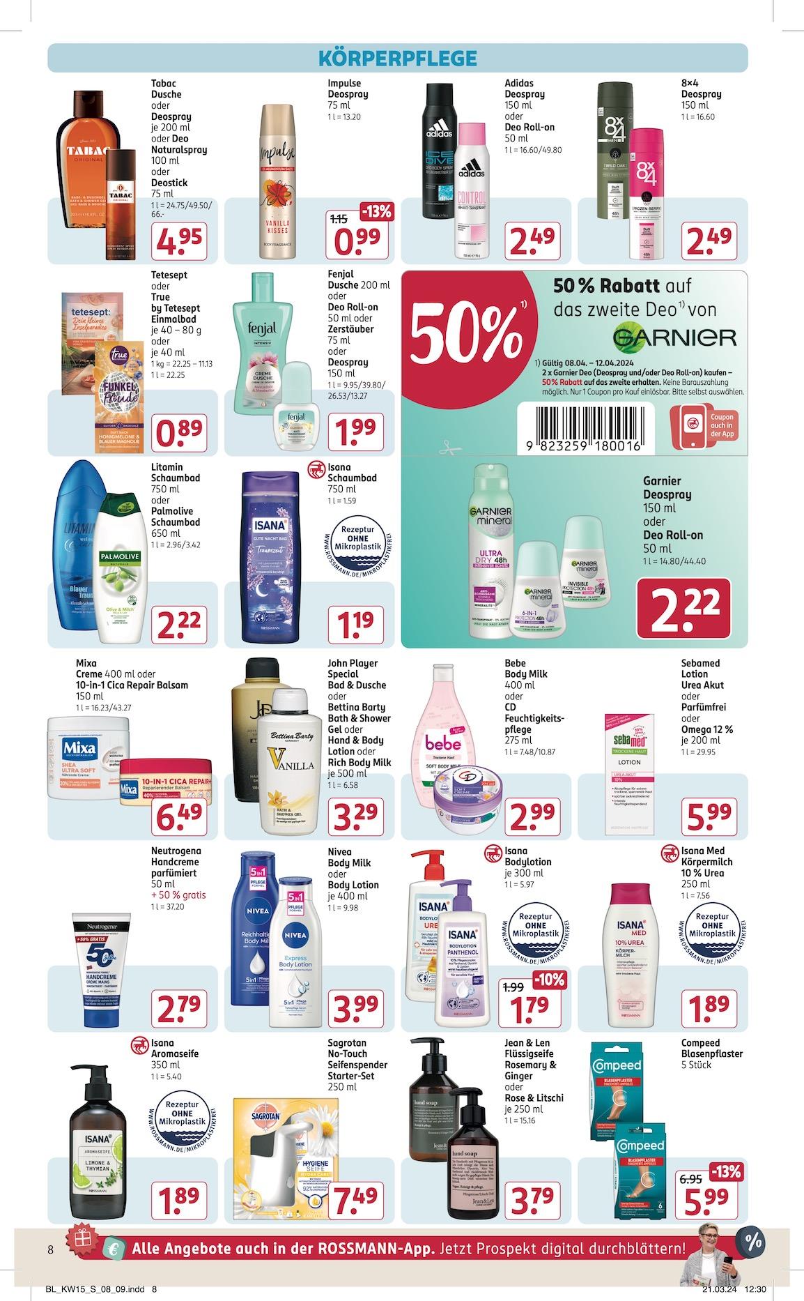 Rossmann Aktueller Prospekt ab Montag Seite 8