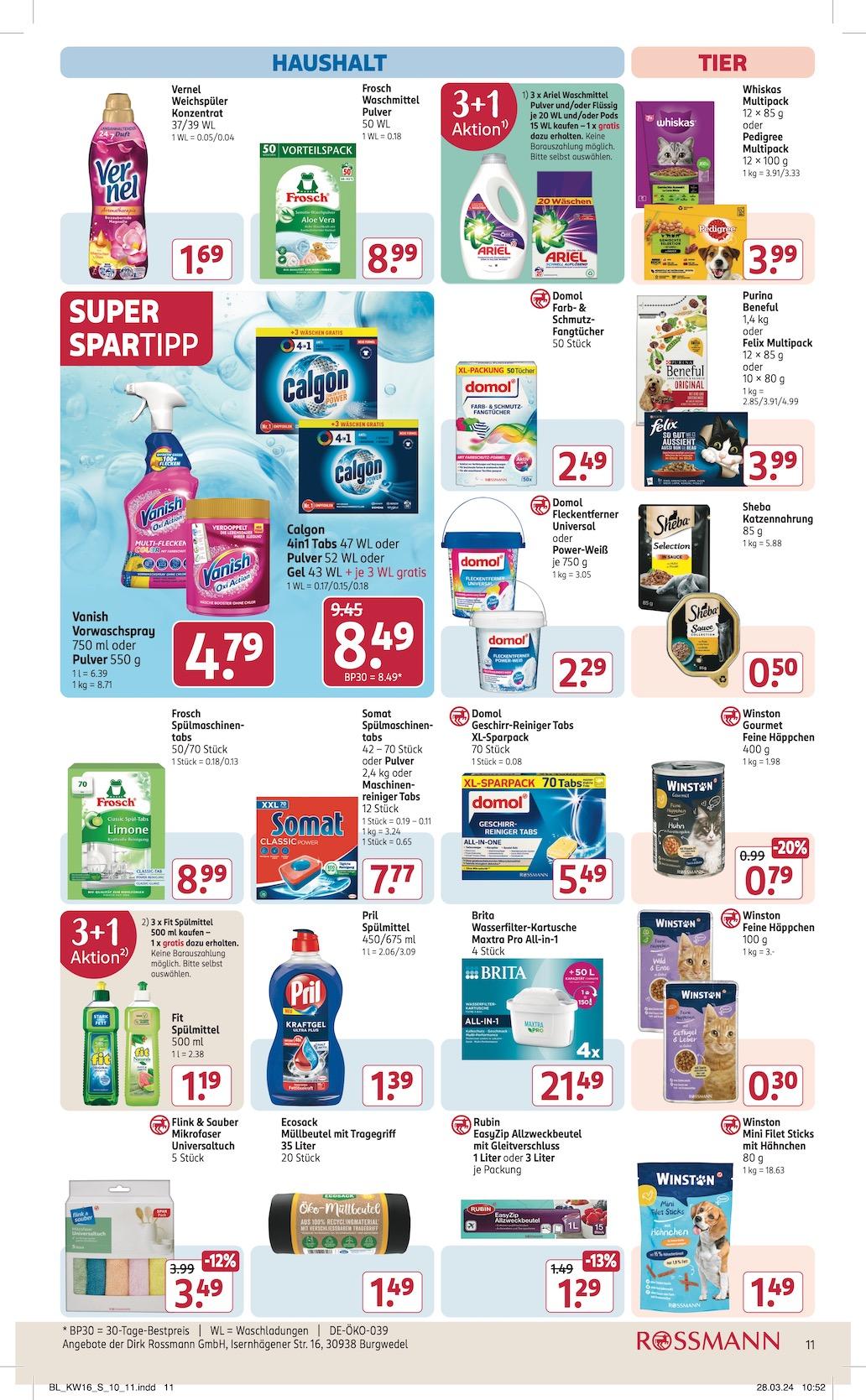 Rossmann Aktueller Prospekt ab Montag Seite 13
