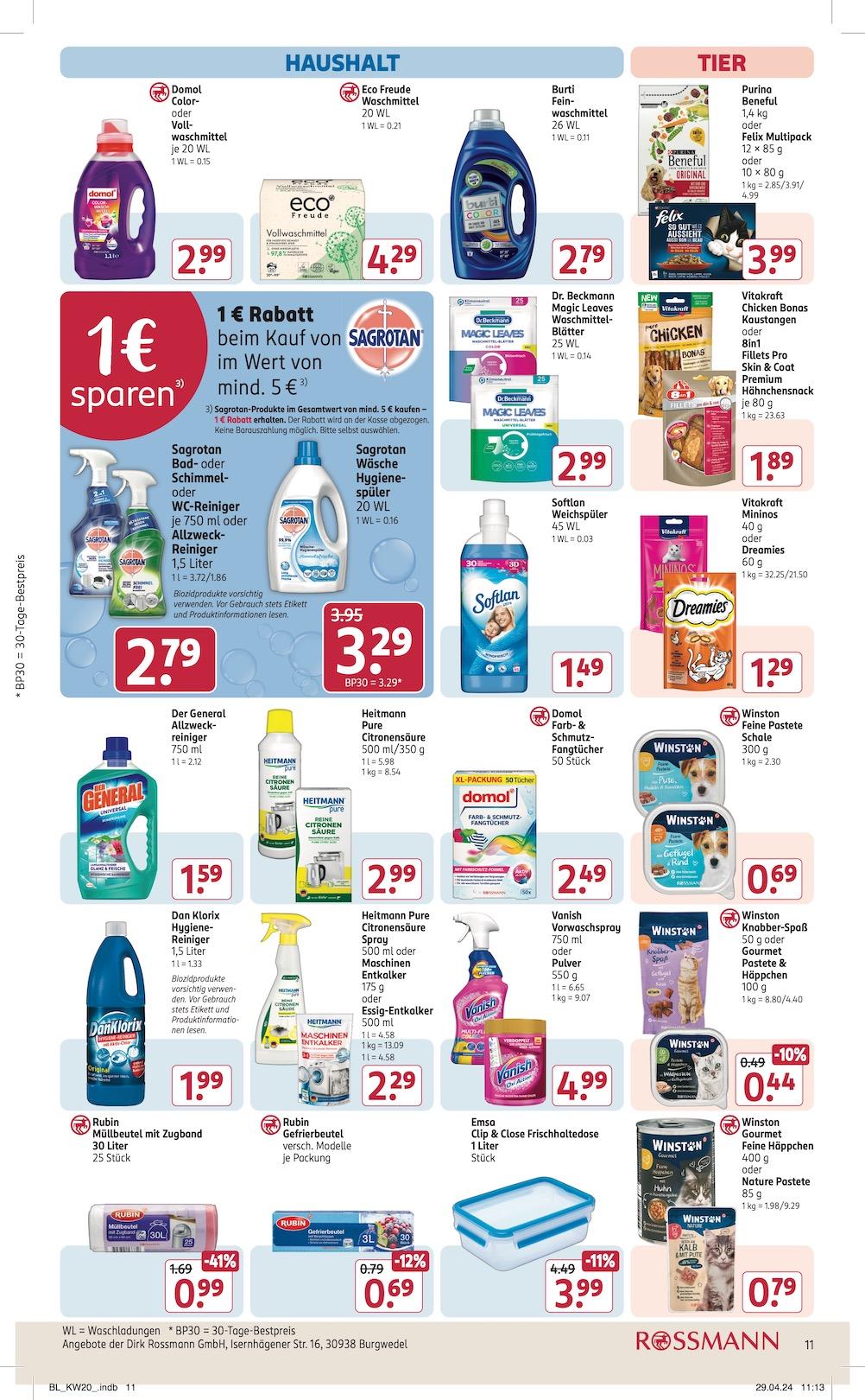 Rossmann Aktueller Prospekt ab Montag Seite 13