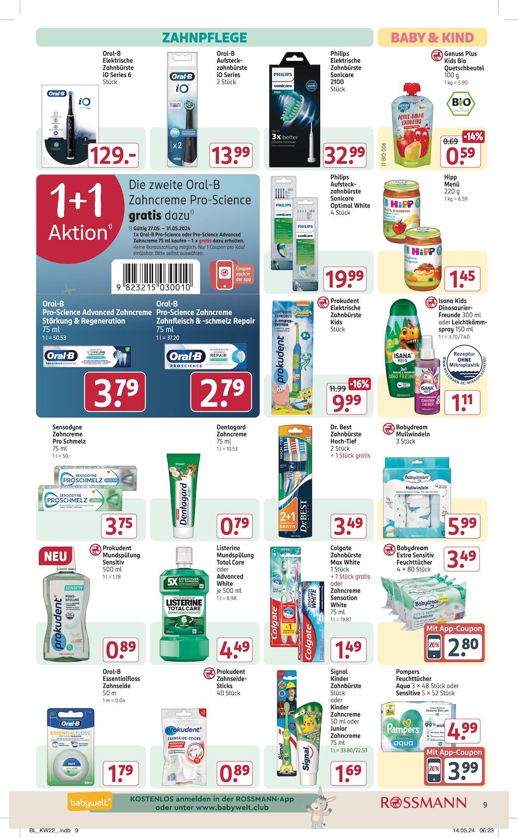 Rossmann Aktueller Prospekt ab Montag Seite 15