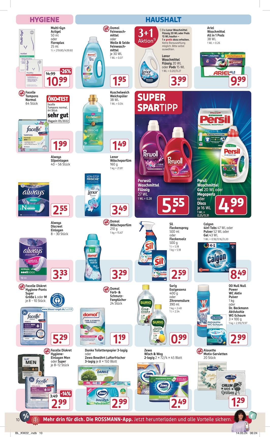 Rossmann Aktueller Prospekt ab Montag Seite 16