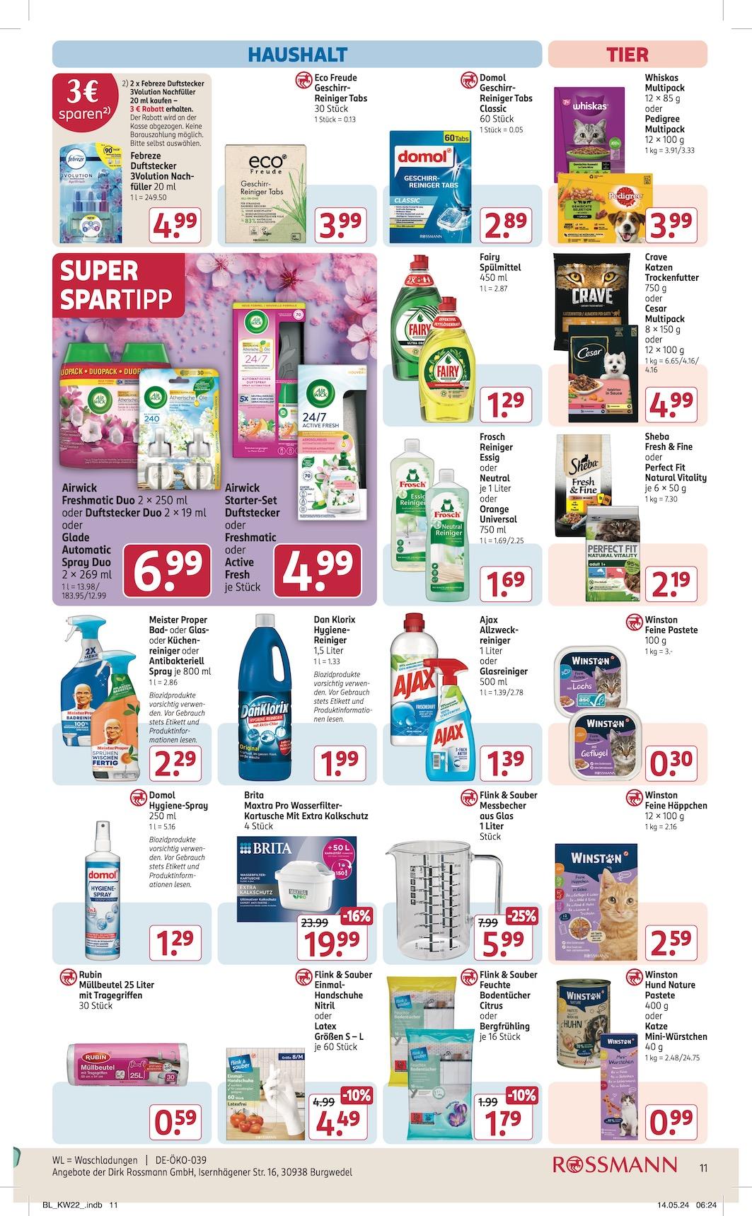 Rossmann Aktueller Prospekt ab Montag Seite 17