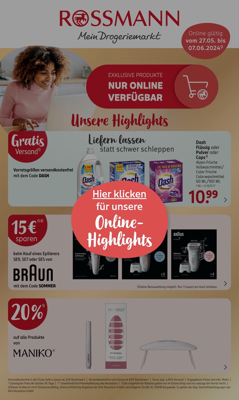 Rossmann Aktueller Prospekt ab Montag Seite 21