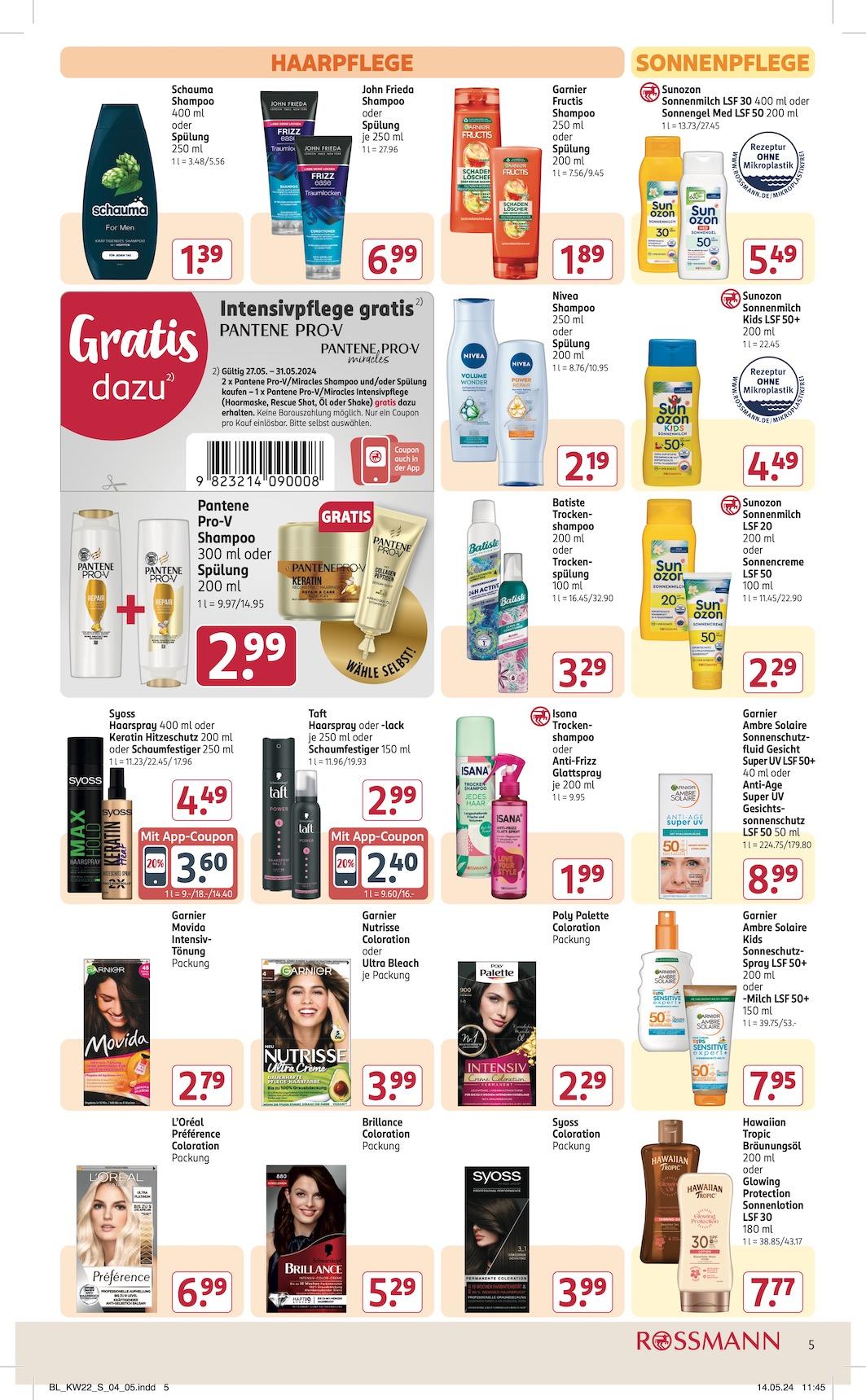 Rossmann Aktueller Prospekt ab Montag Seite 7