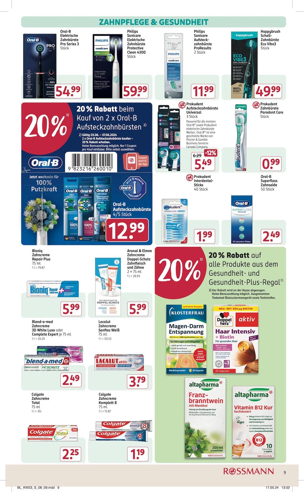 Rossmann Aktueller Prospekt ab Montag Seite 11