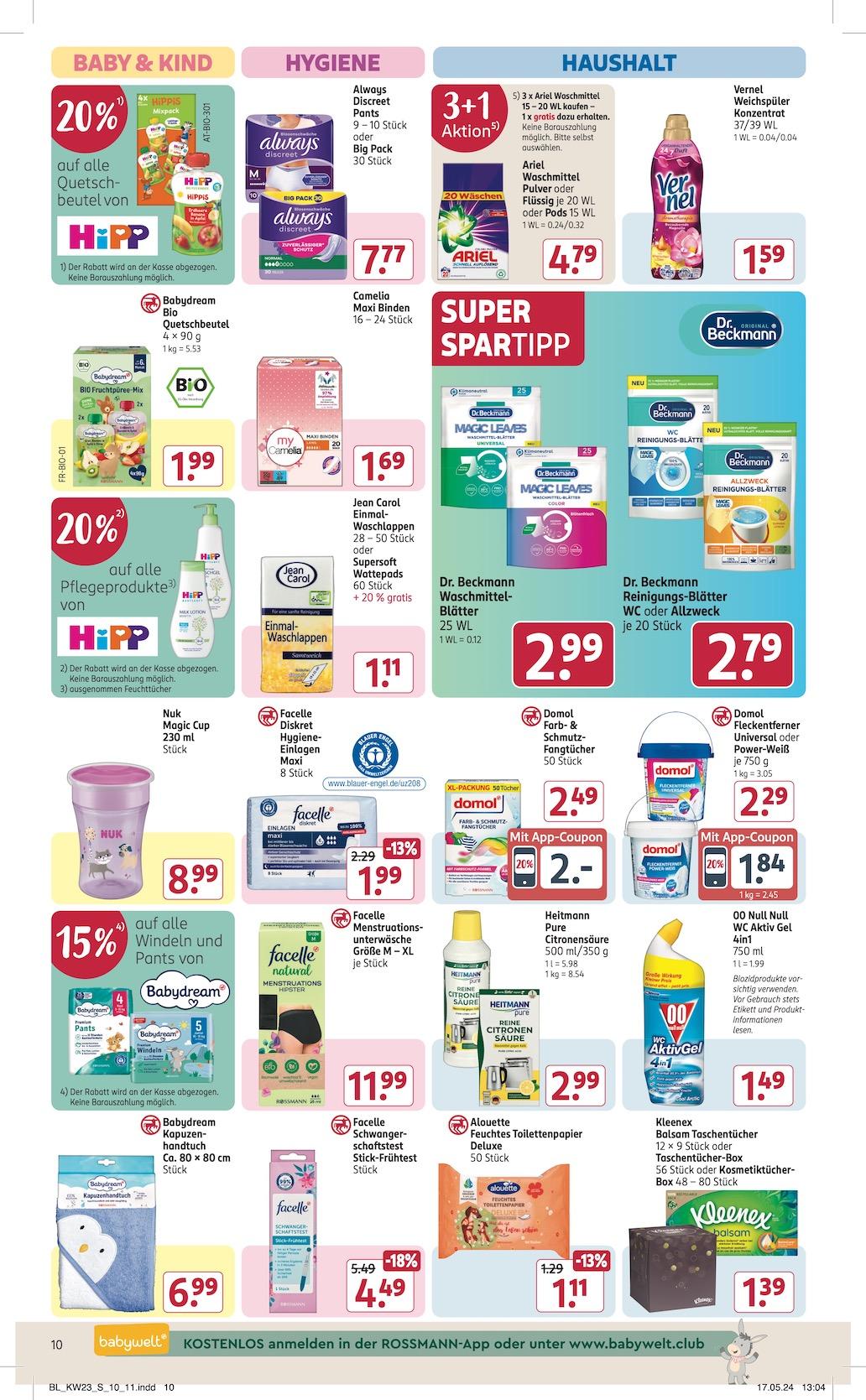 Rossmann Aktueller Prospekt ab Montag Seite 12