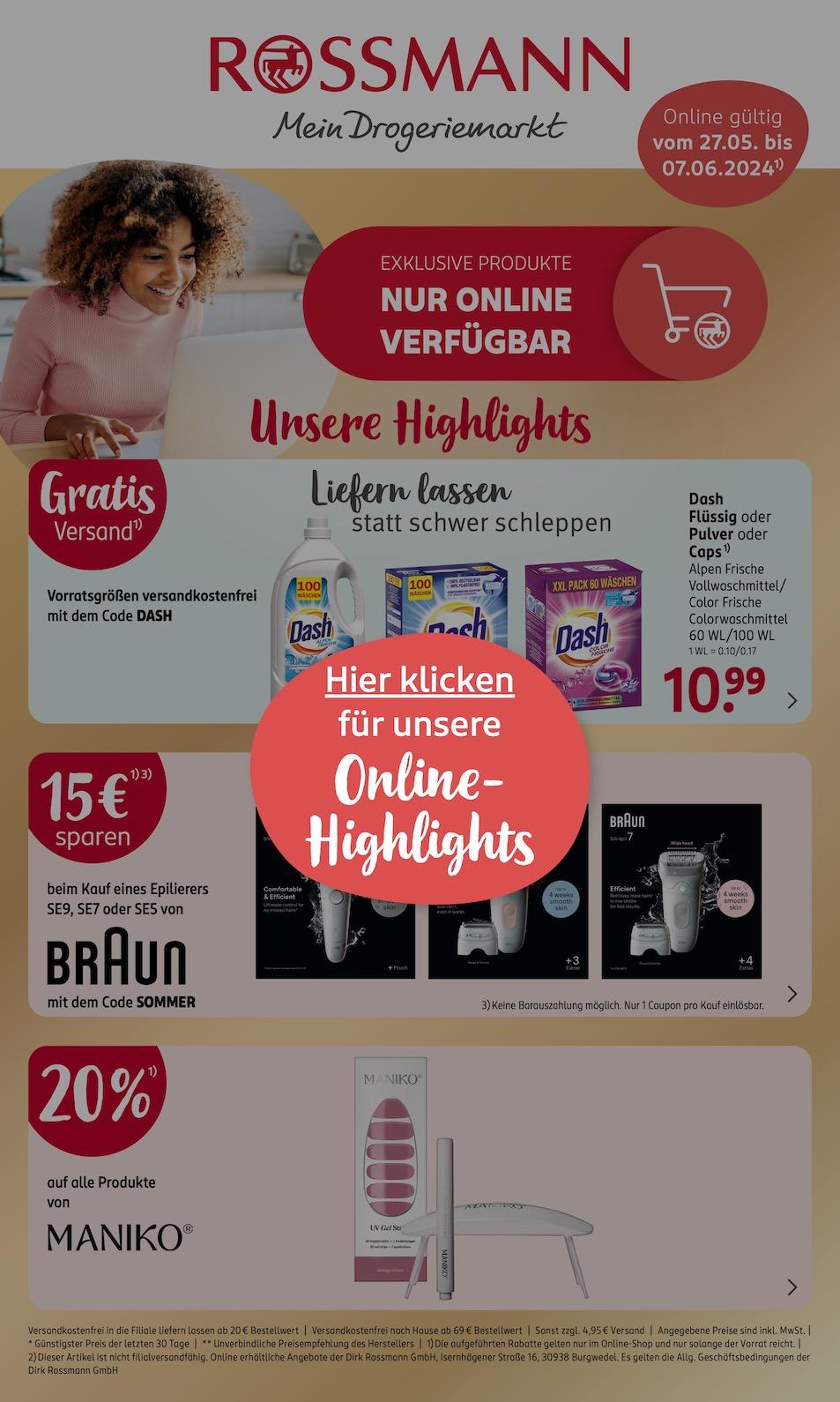 Rossmann Aktueller Prospekt ab Montag Seite 17