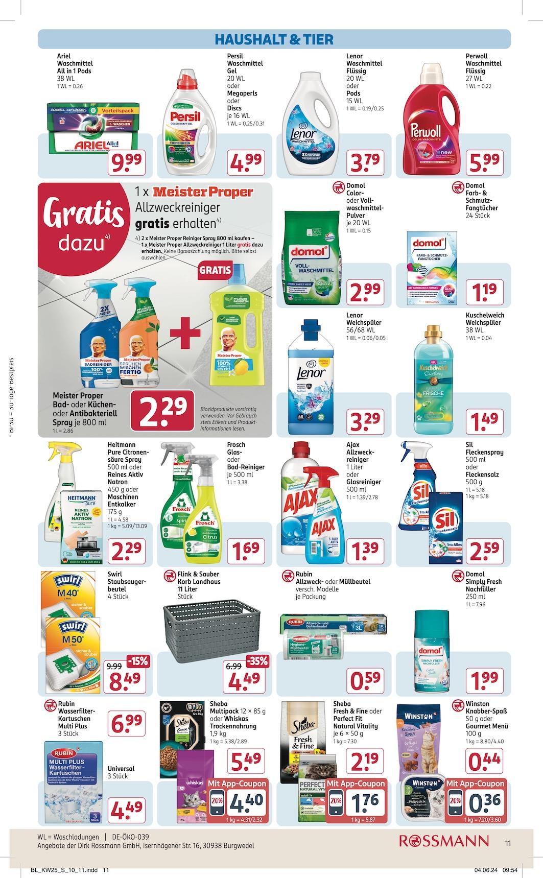 Rossmann Aktueller Prospekt ab Montag Seite 13