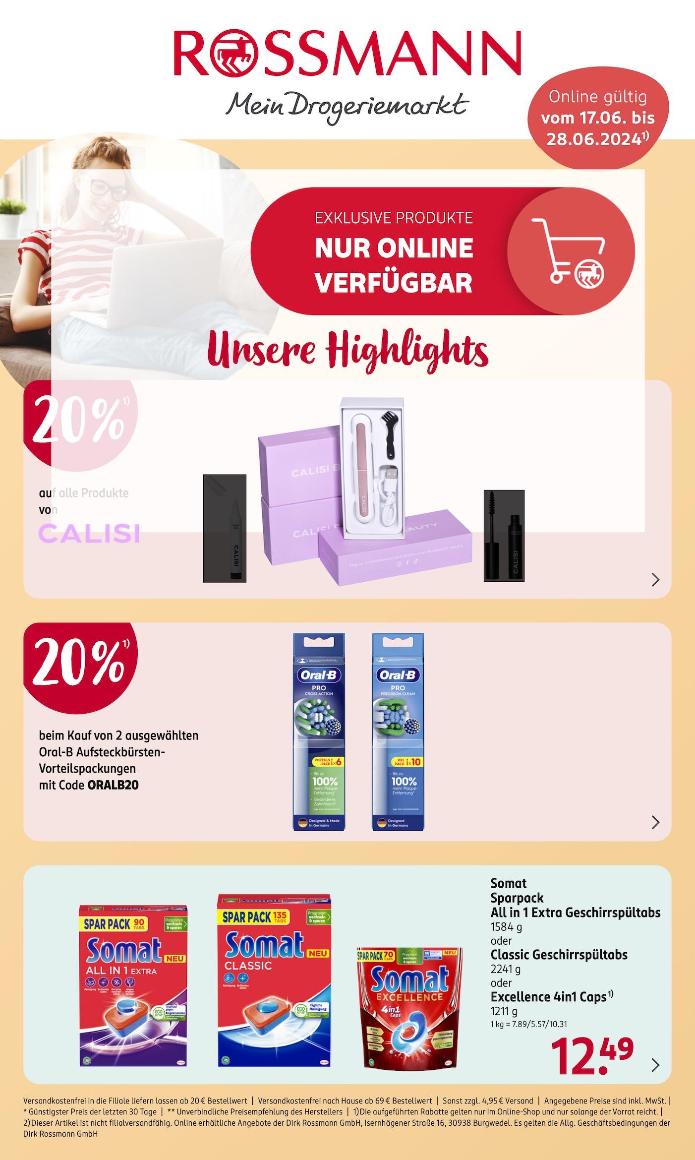 Rossmann Exklusive Produkte Seite 1