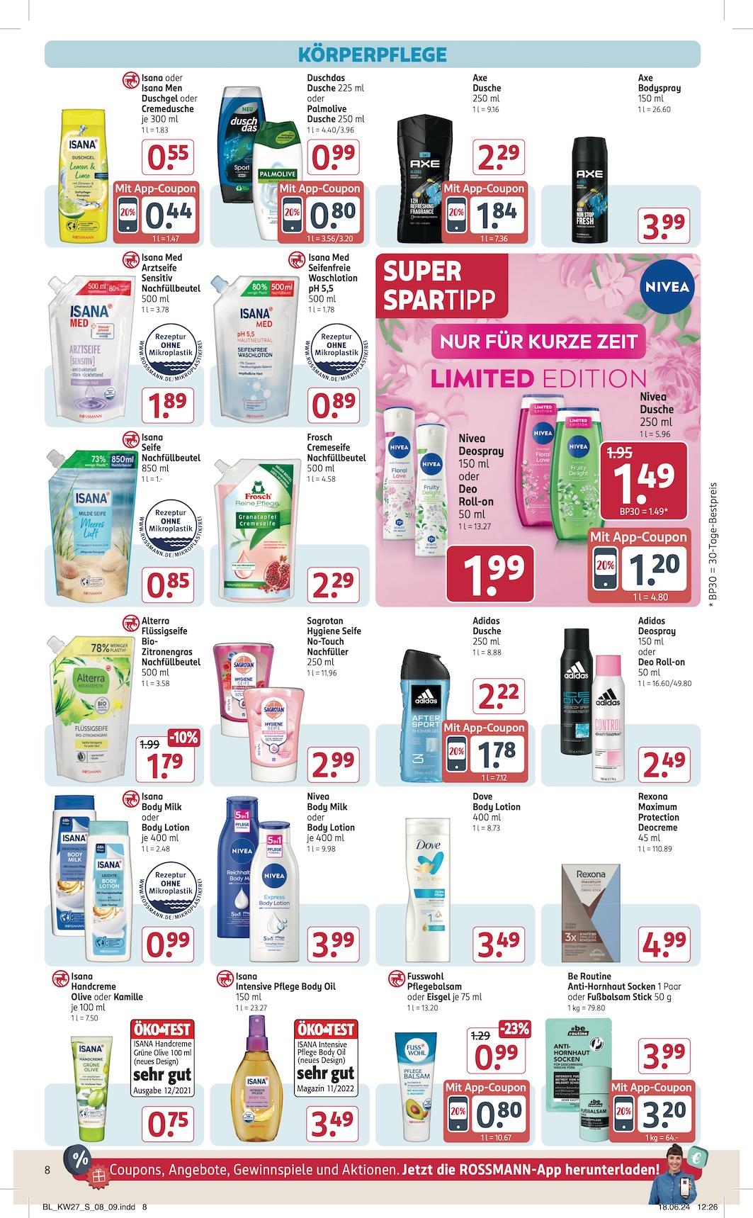Rossmann Aktueller Prospekt ab Montag Seite 12